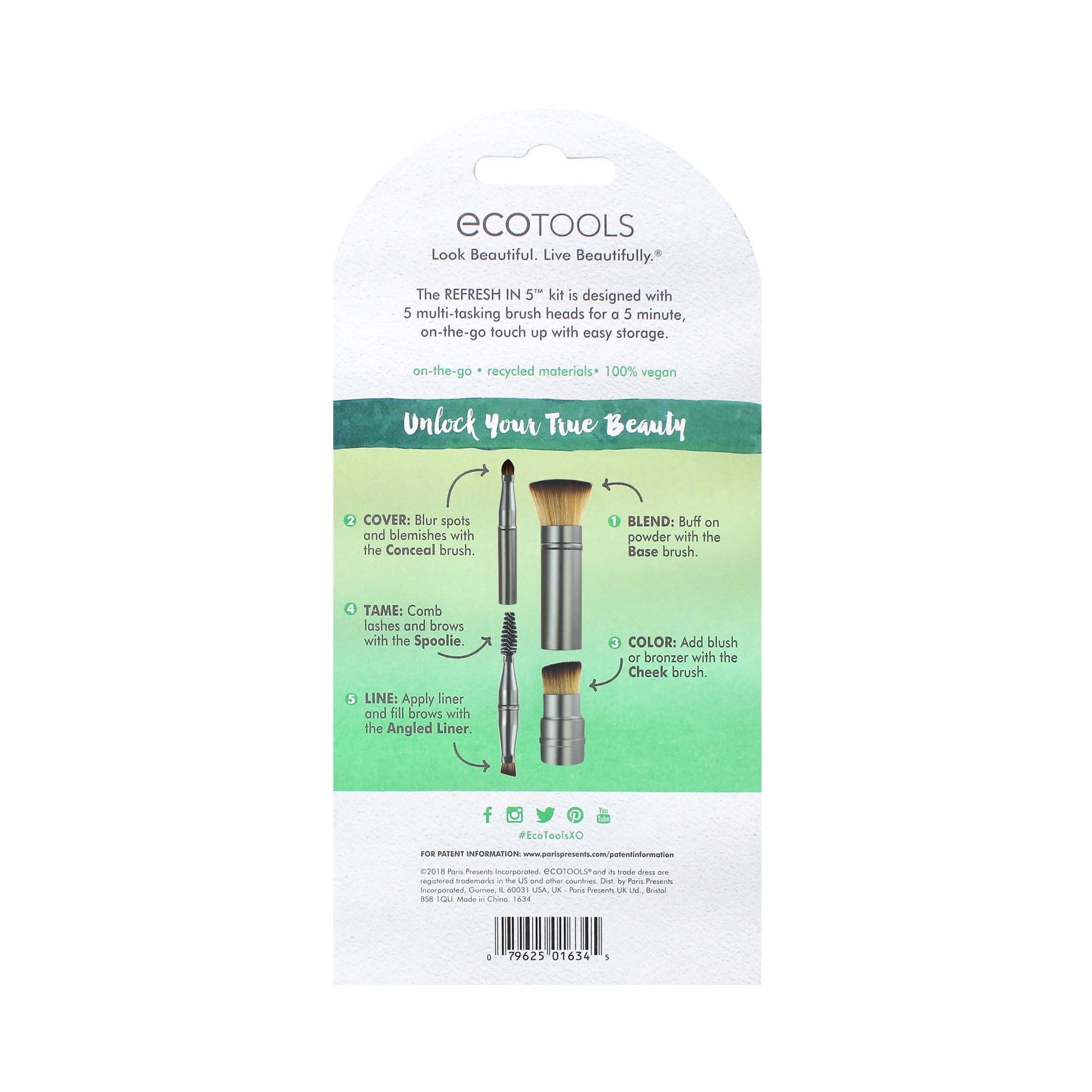 EcoTools Refresh In 5 Multitasking Set