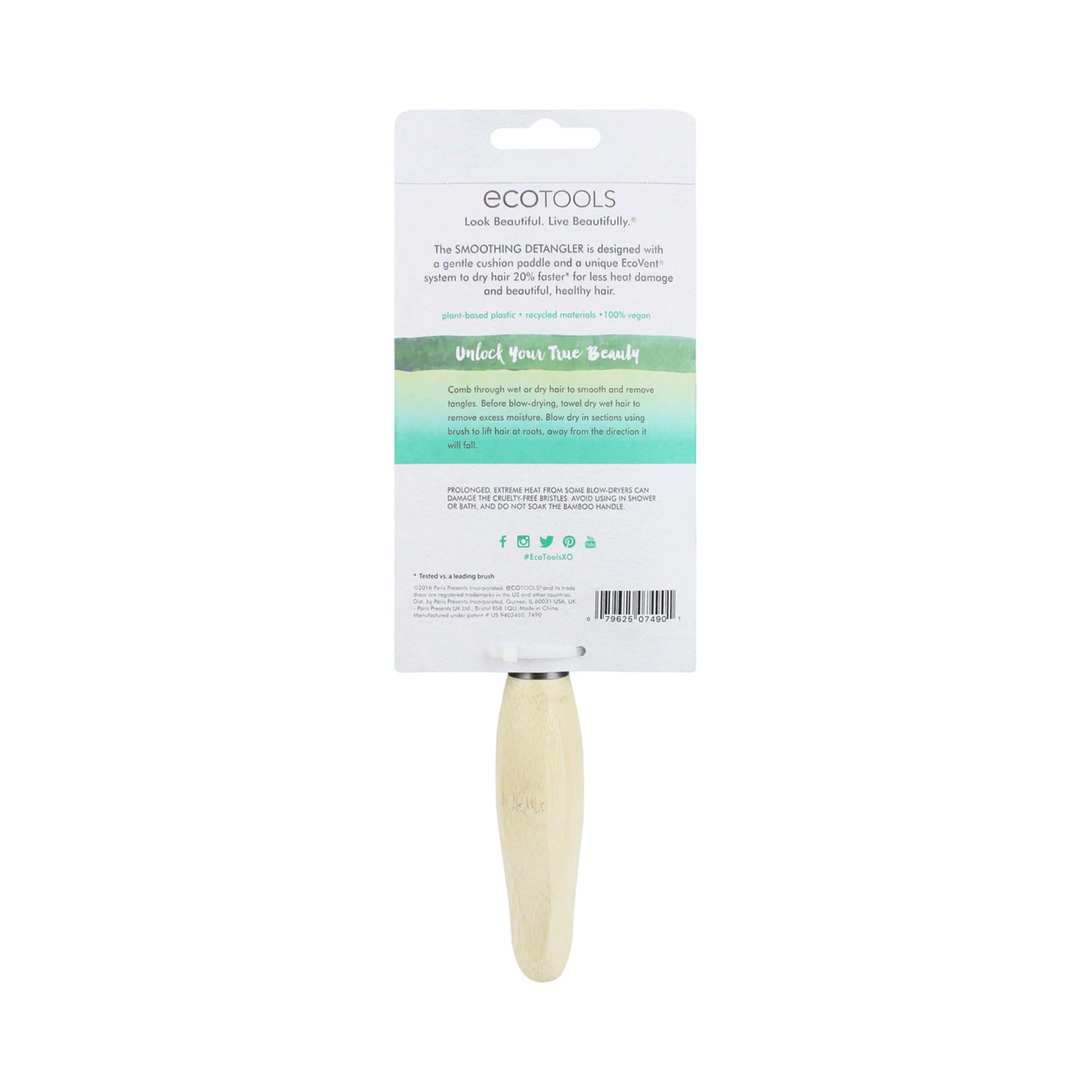 EcoTools Smoothing Detangler Hair Brush