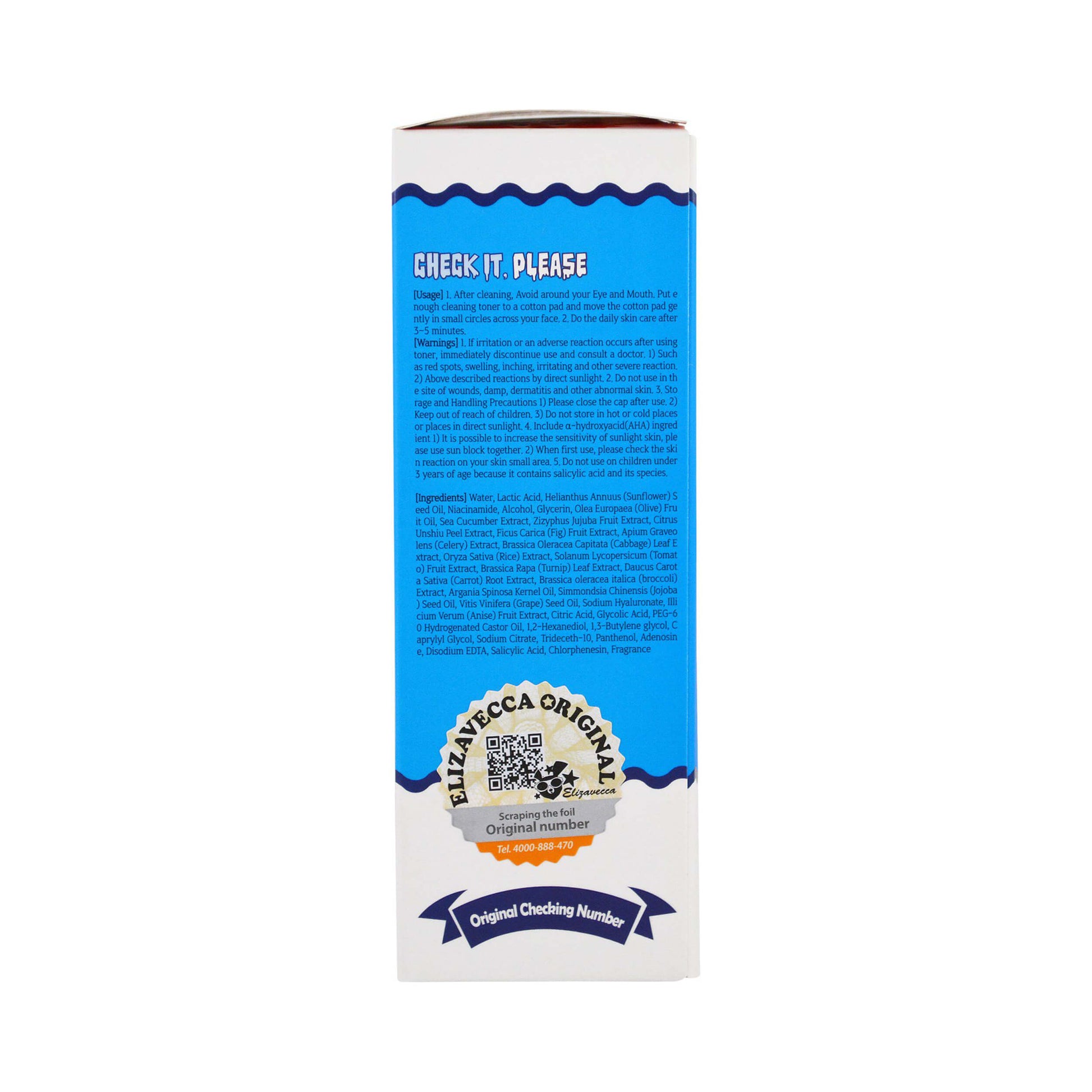 Elizavecca Hell-Pore Clean Up AHA Fruit Toner 200ml