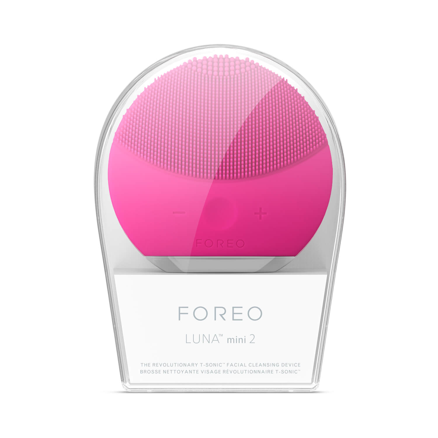 FOREO LUNA Mini 2 Facial Cleansing Brush Fuchsia Front