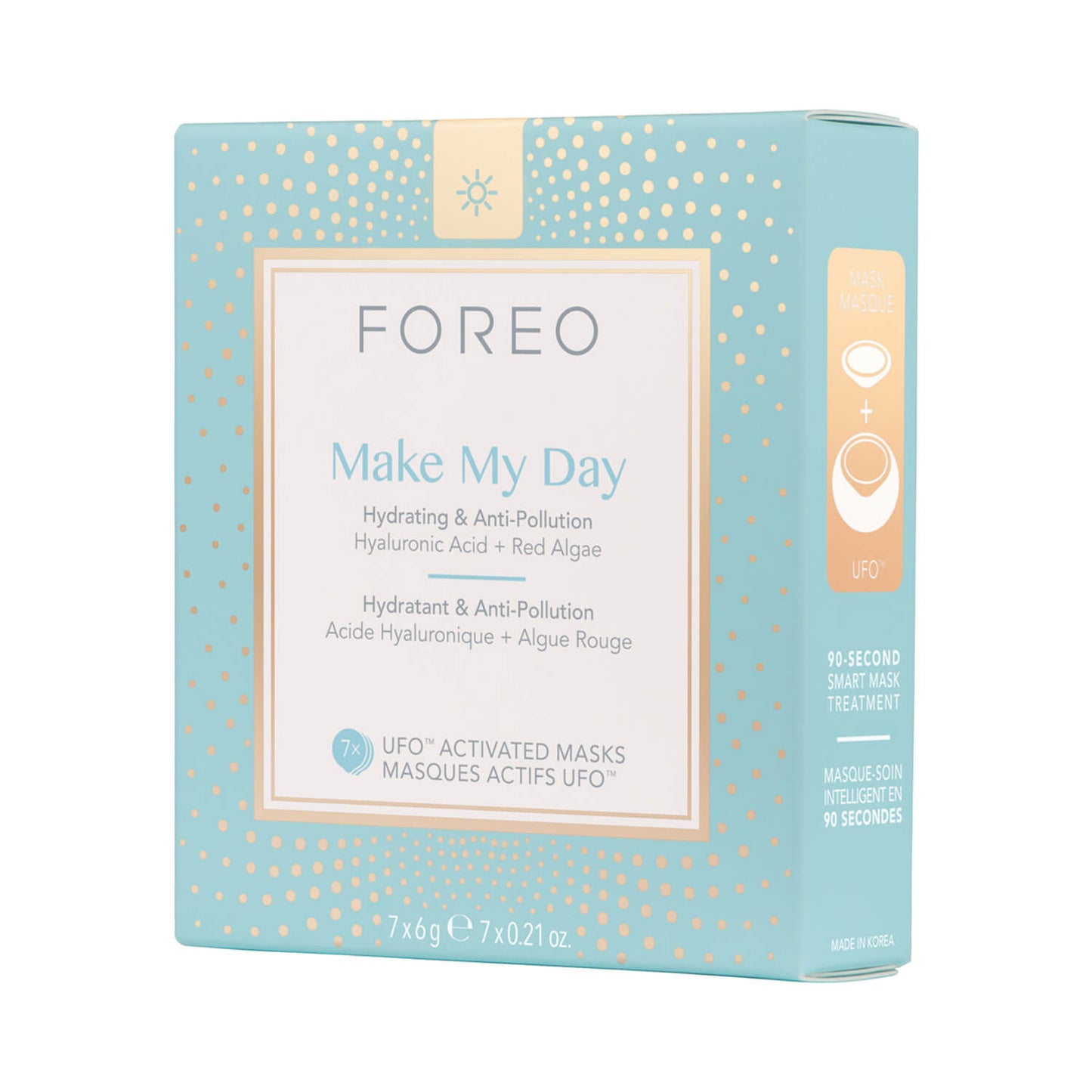 FOREO Make My Day UFO-Activated Mask 7 Pack The Package