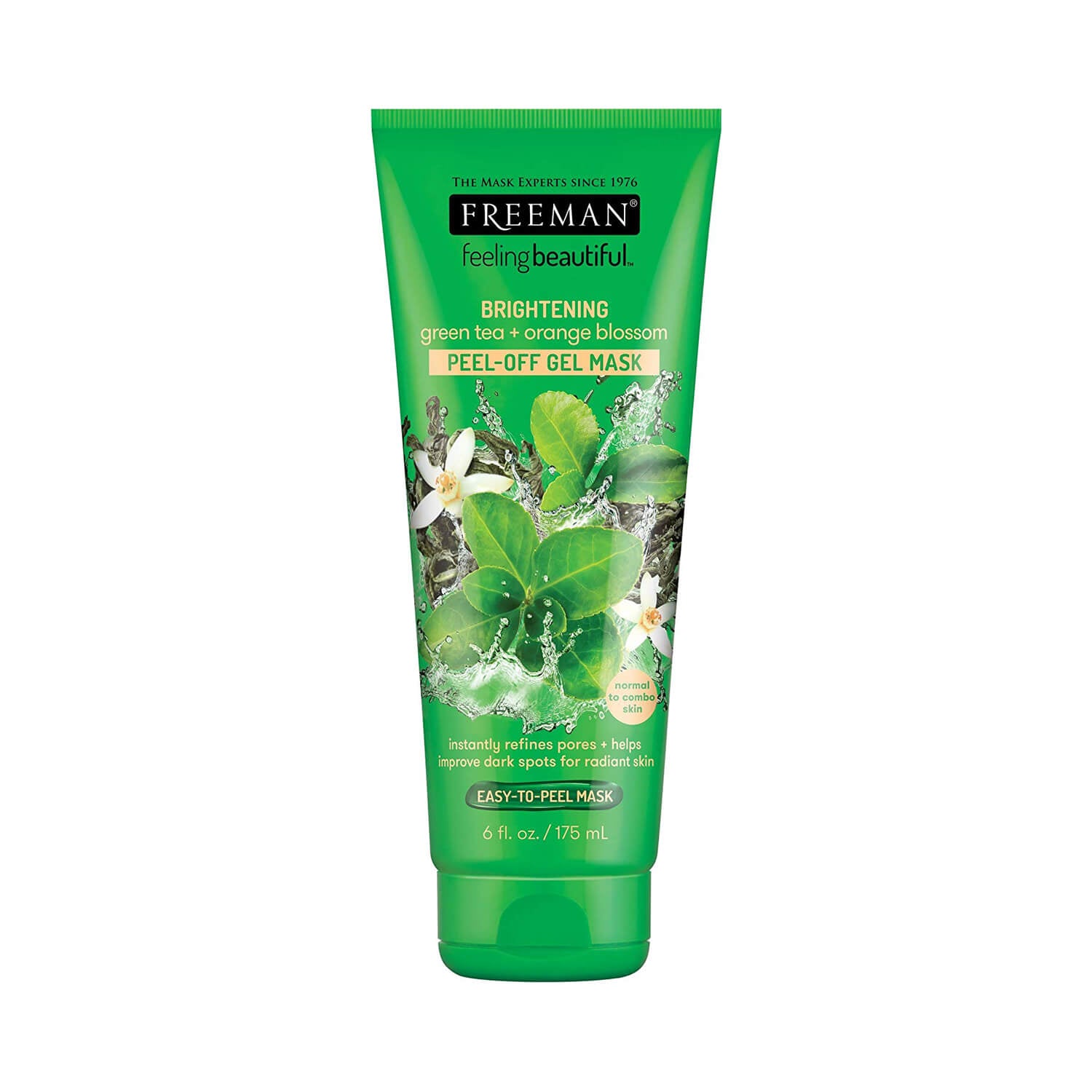 Freeman Feeling Brightening Green Tea Orange Blossom Peel-Off Gel Mask