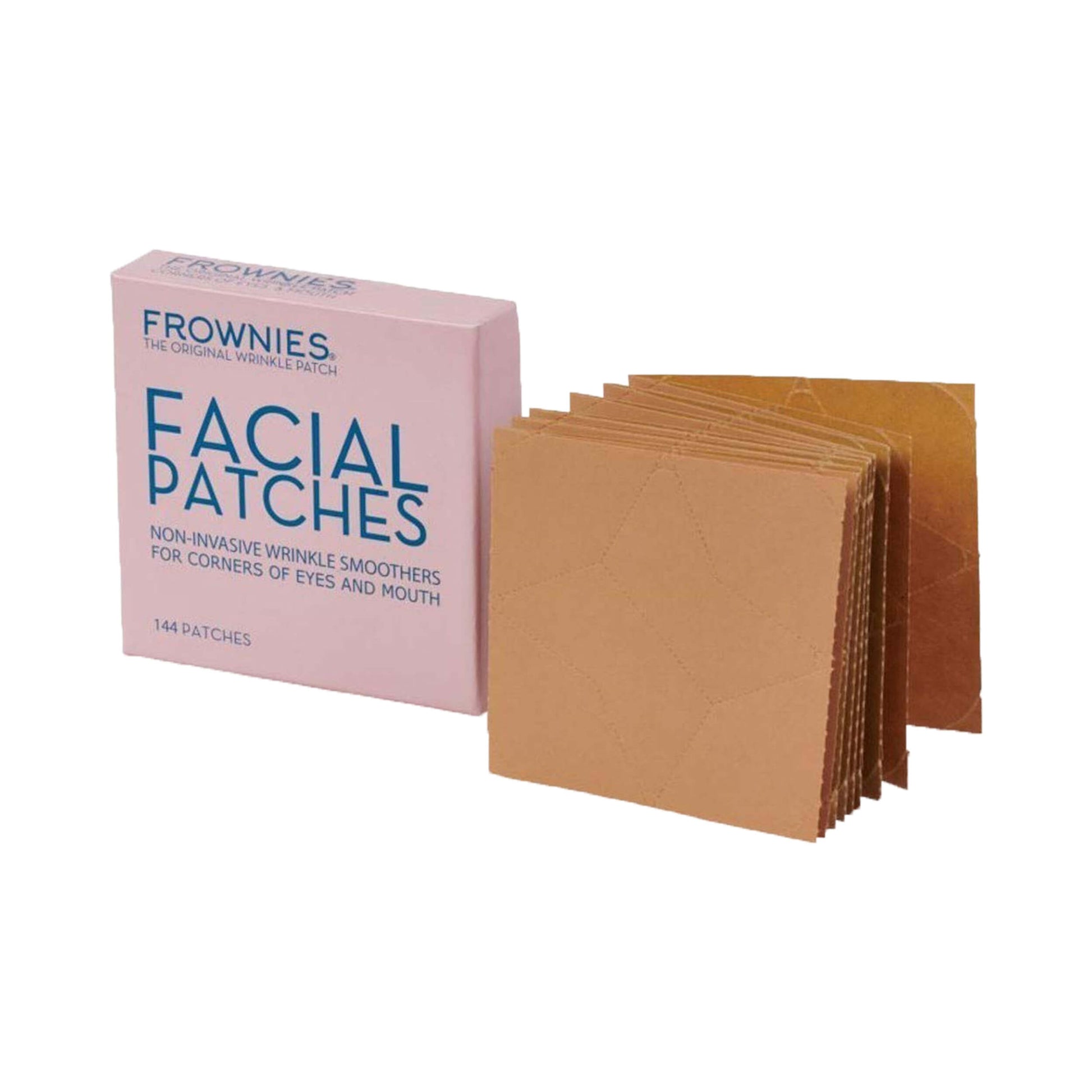 Frownies Facial Patches for Wrinkles on the Corner of Eyes Mouth (CEM) Open