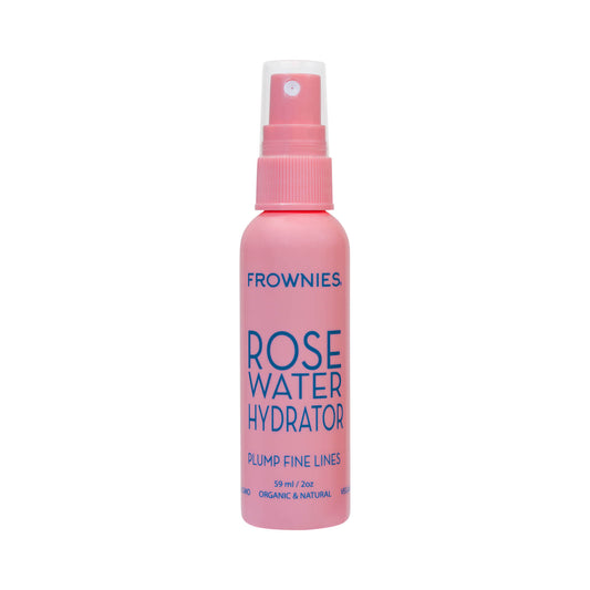 Frownies Organic Rose Water Hydrating Spray with Essential Oils 59ml