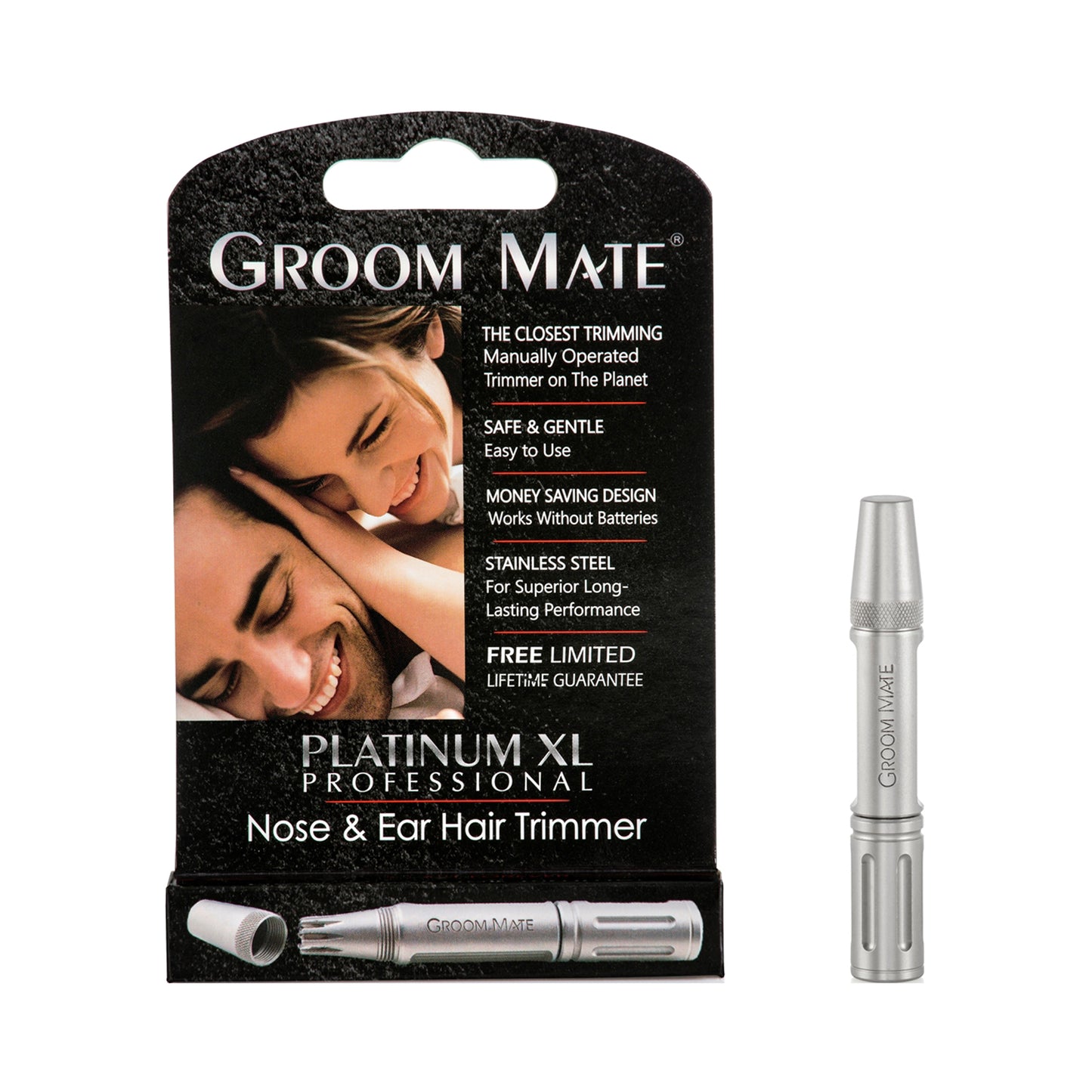 Groom Mate Platinum XL Professional Nose Ear Hair Trimmer Packaging