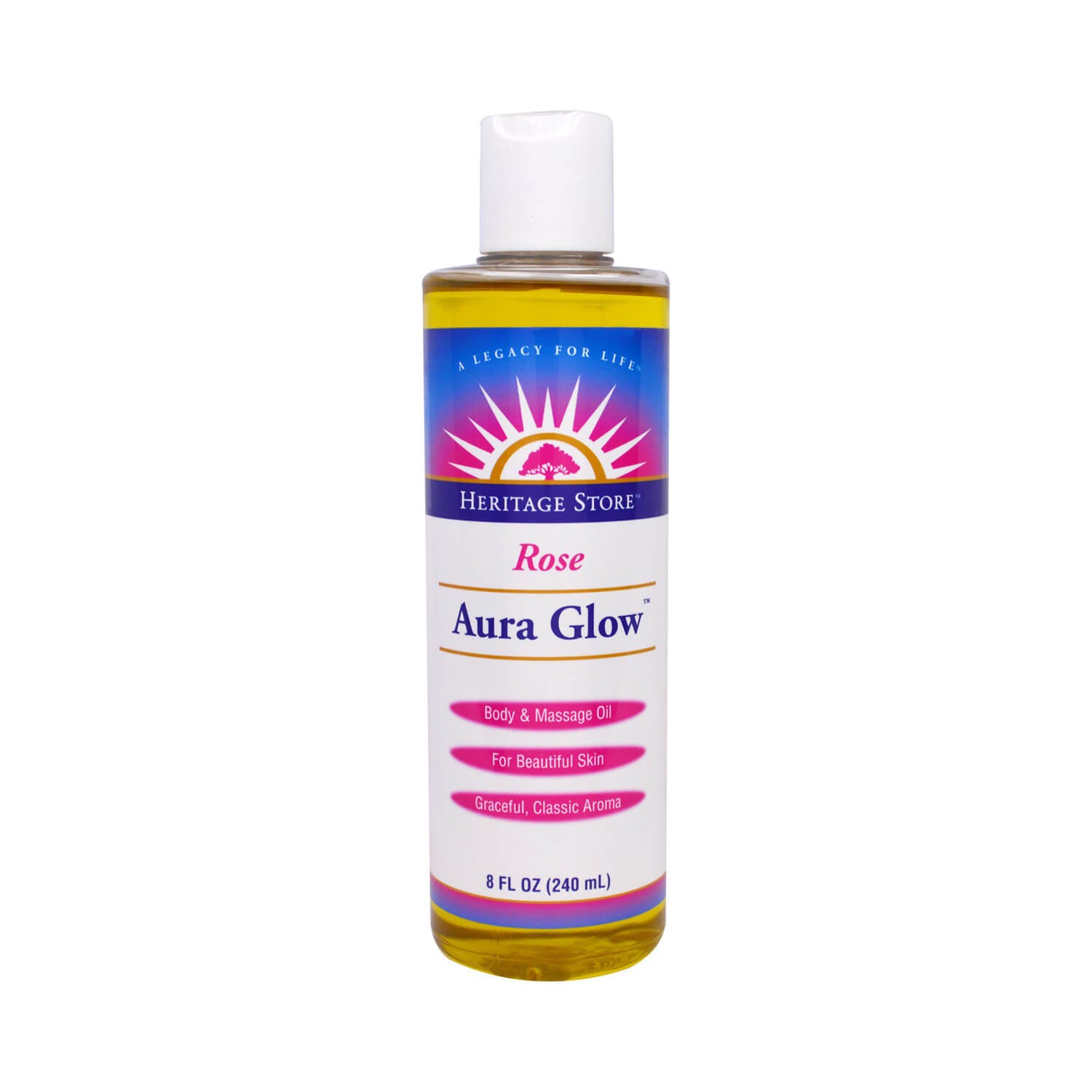 Heritage Store Aura Glow Rose 240ml