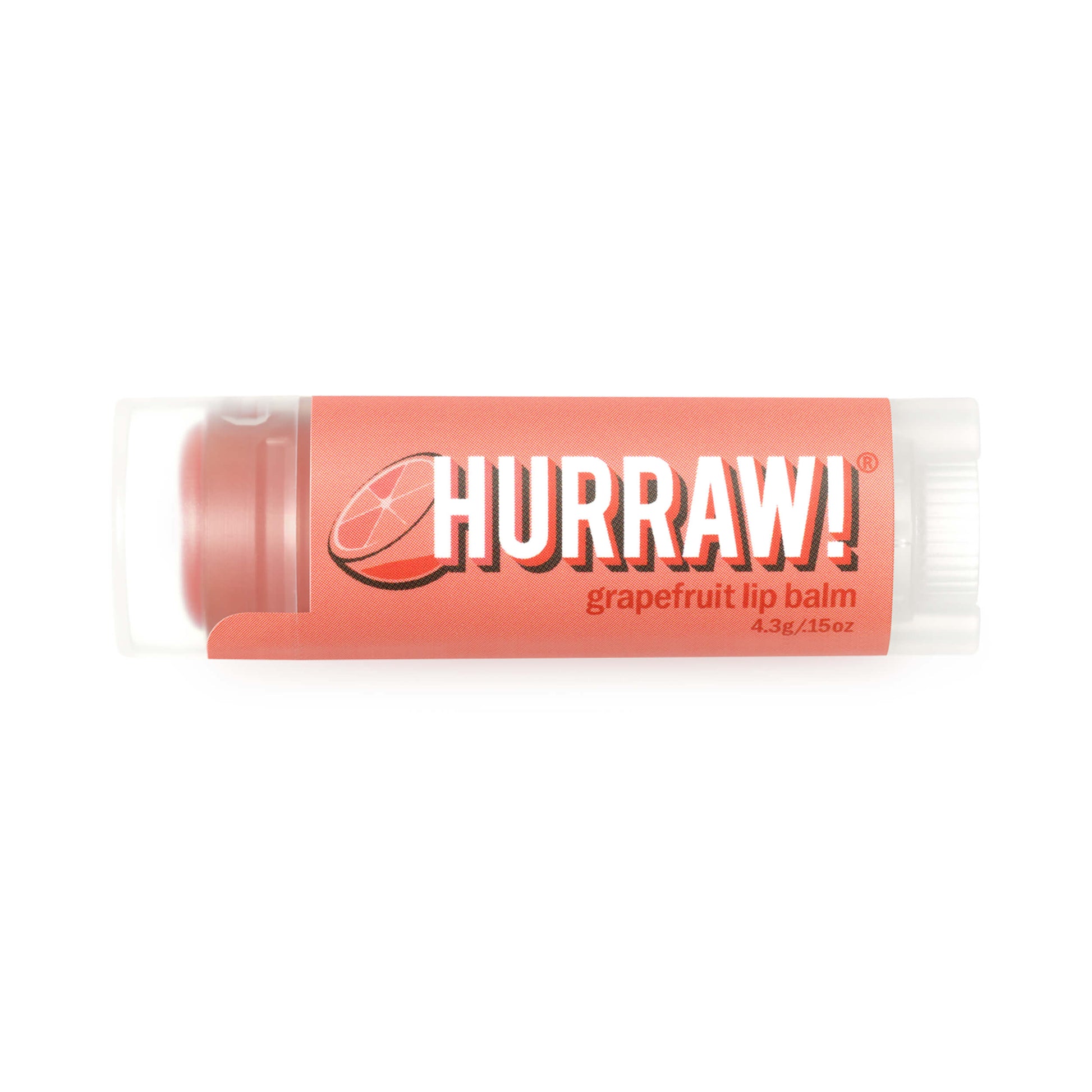Hurraw! Grapefruit Lip Balm 4.3g