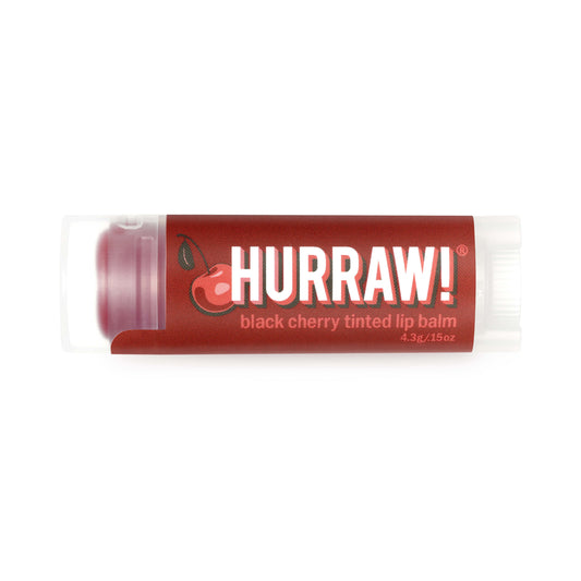 Hurraw! Tinted Lip Balm Black Cherry 4.3g