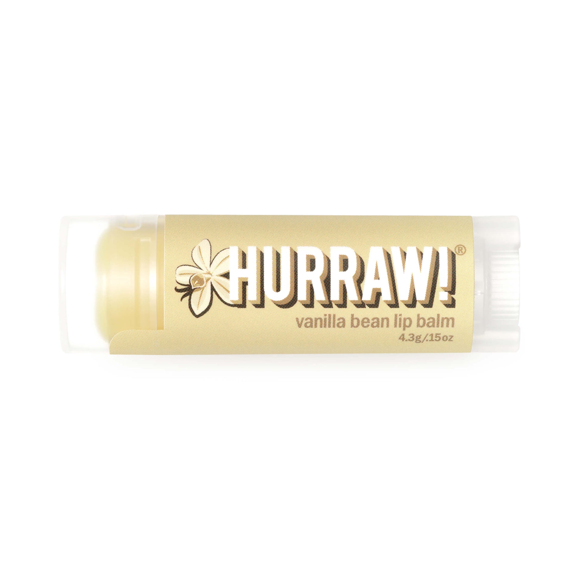 Hurraw! Vanilla Bean Lip Balm 4.3g