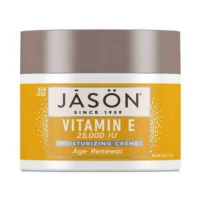 Jason Natural Age Renewal Vitamin E 25,000 IU Moisturizing Creme 113 g