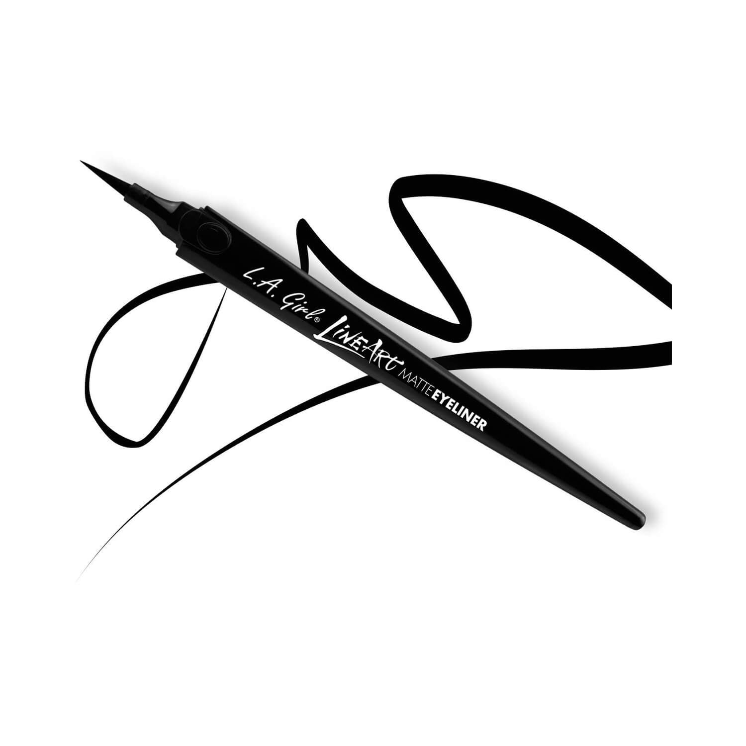 LA Girl Line Art Matte Eyeliner Intense Black GLE712