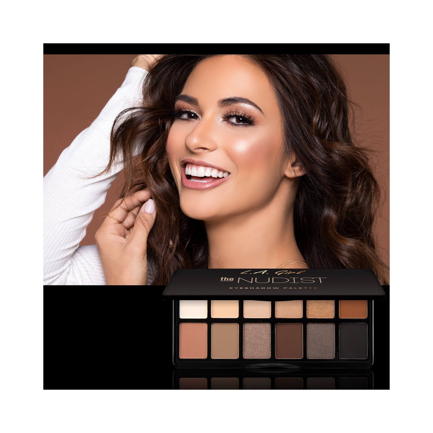 LA Girl USA Fanatic Eyeshadow Palette The Nudist GES418