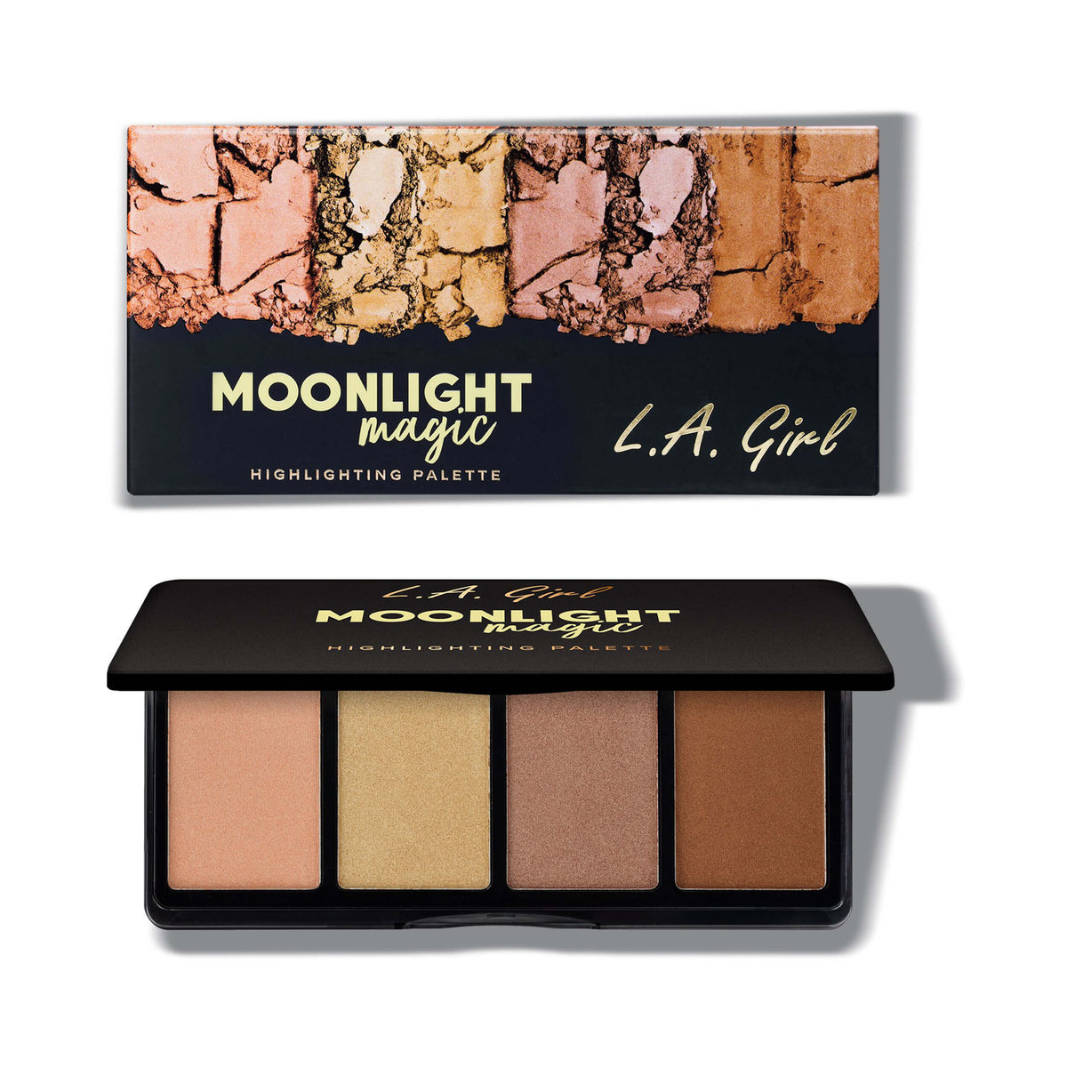L.A. GIRL Fanatic Moonlight Magic Illuminator-Palette – Highlighter-Palette Für Strahlende Haut