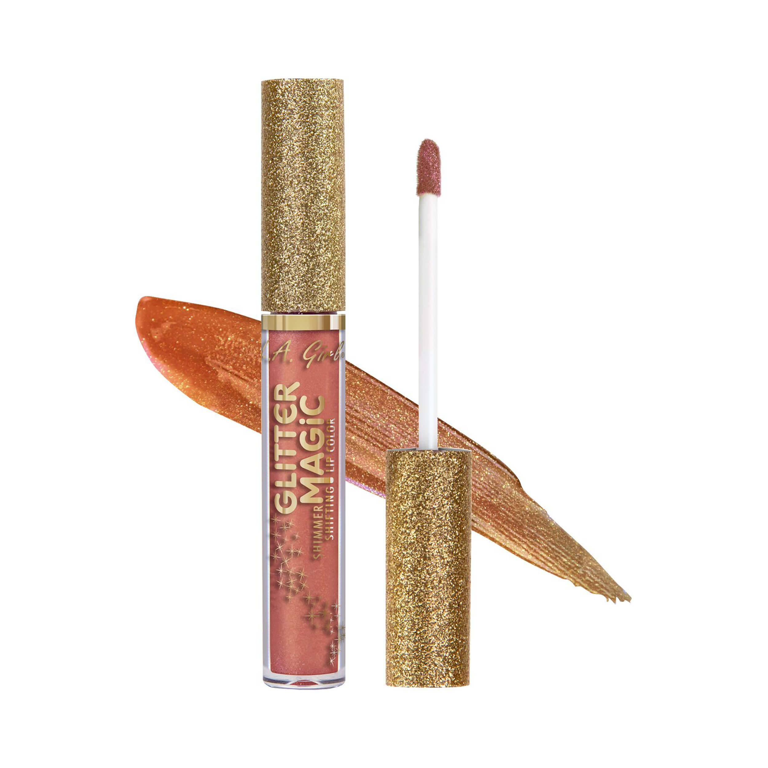 LA Girl USA Glitter Magic Shimmer Shifting Lip Color Champagne Fizz GLC893
