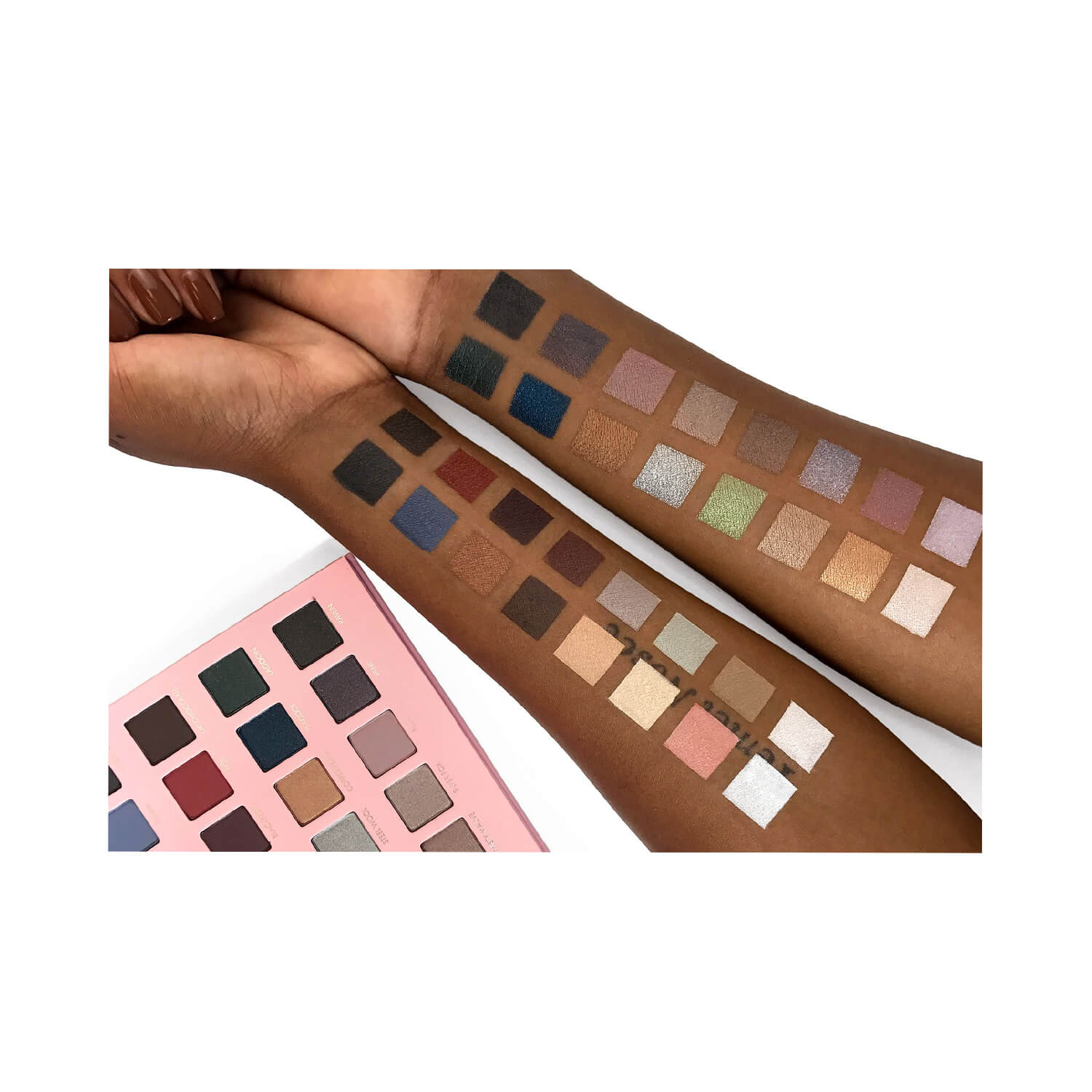 Lorac Mega Pro Palette 4 Swatches