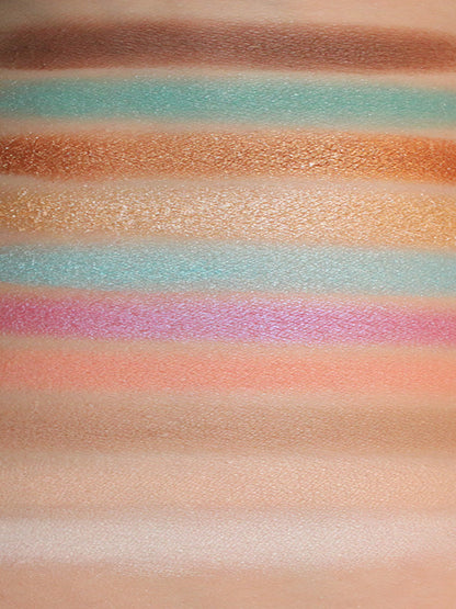 LORAC SUMMERGLO EYE SHADOW PALETTE Swatches