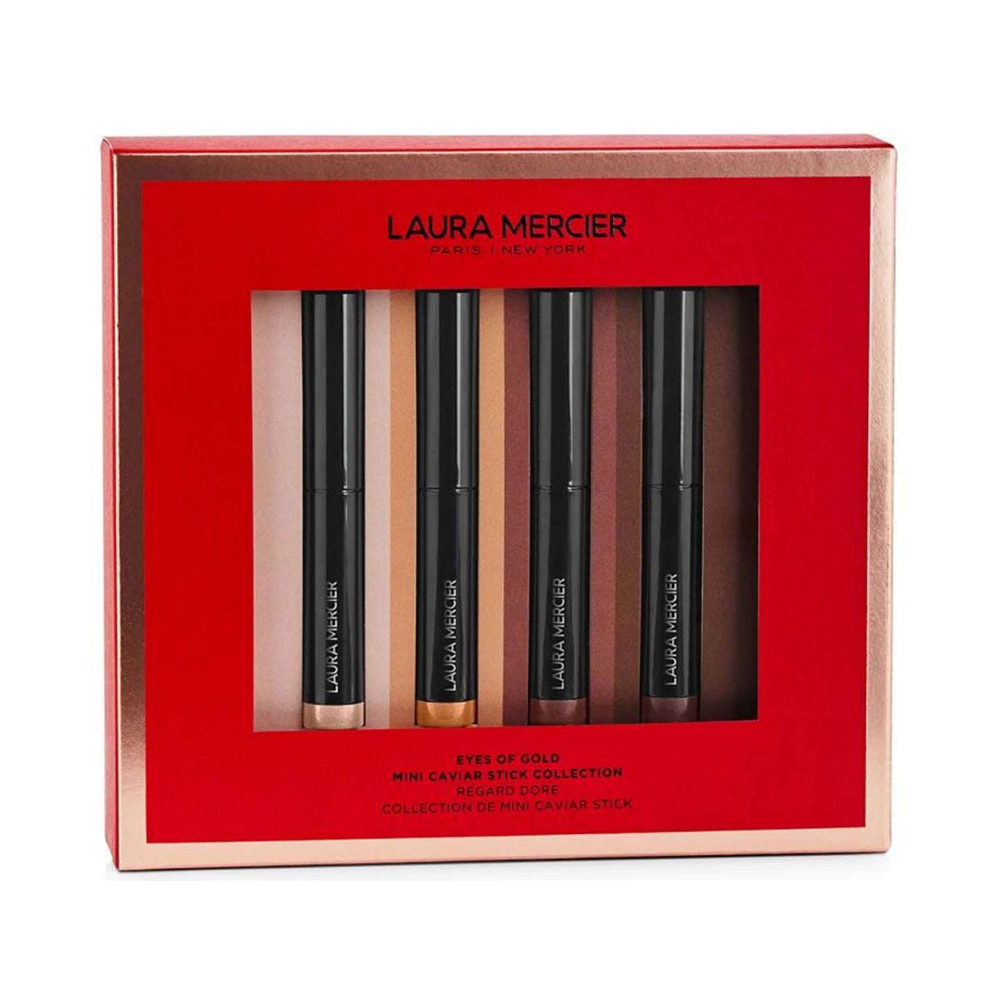 Laura Mercier Eyes of Gold Mini Caviar 4-Piece Eyeshadow Stick Set