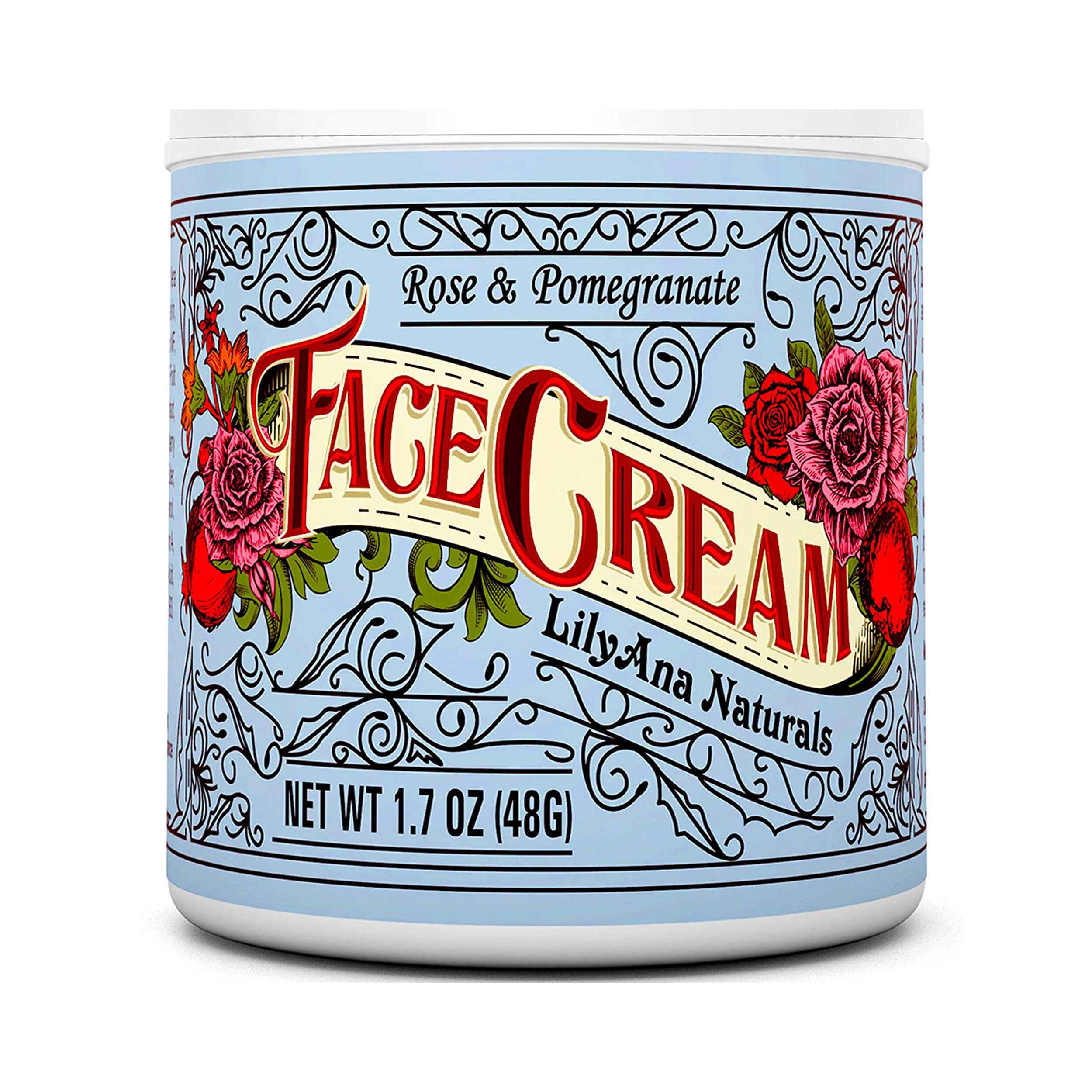 LilyAna Naturals Face Cream Moisturizer 48g