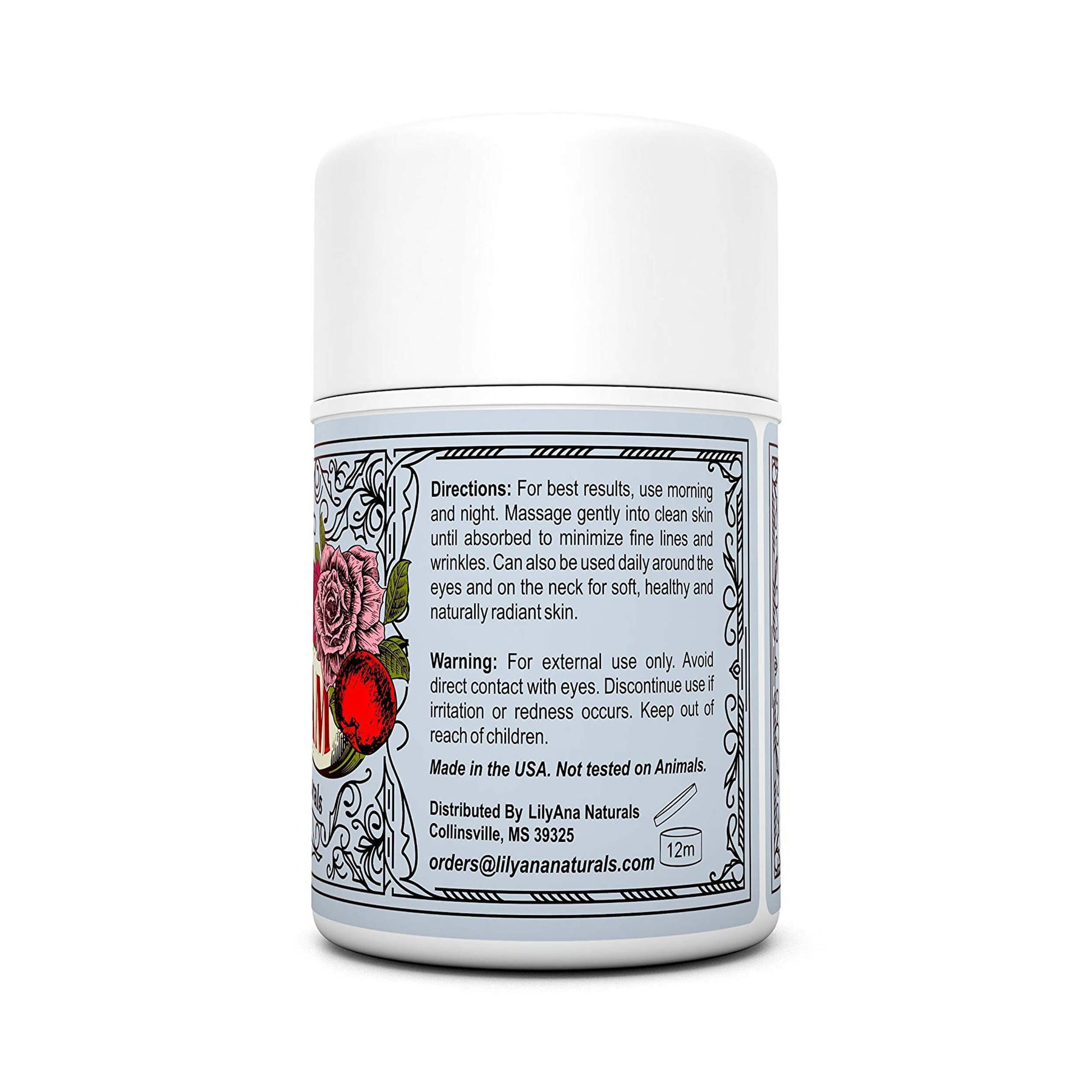 LilyAna Naturals Face Cream Moisturizer 48g