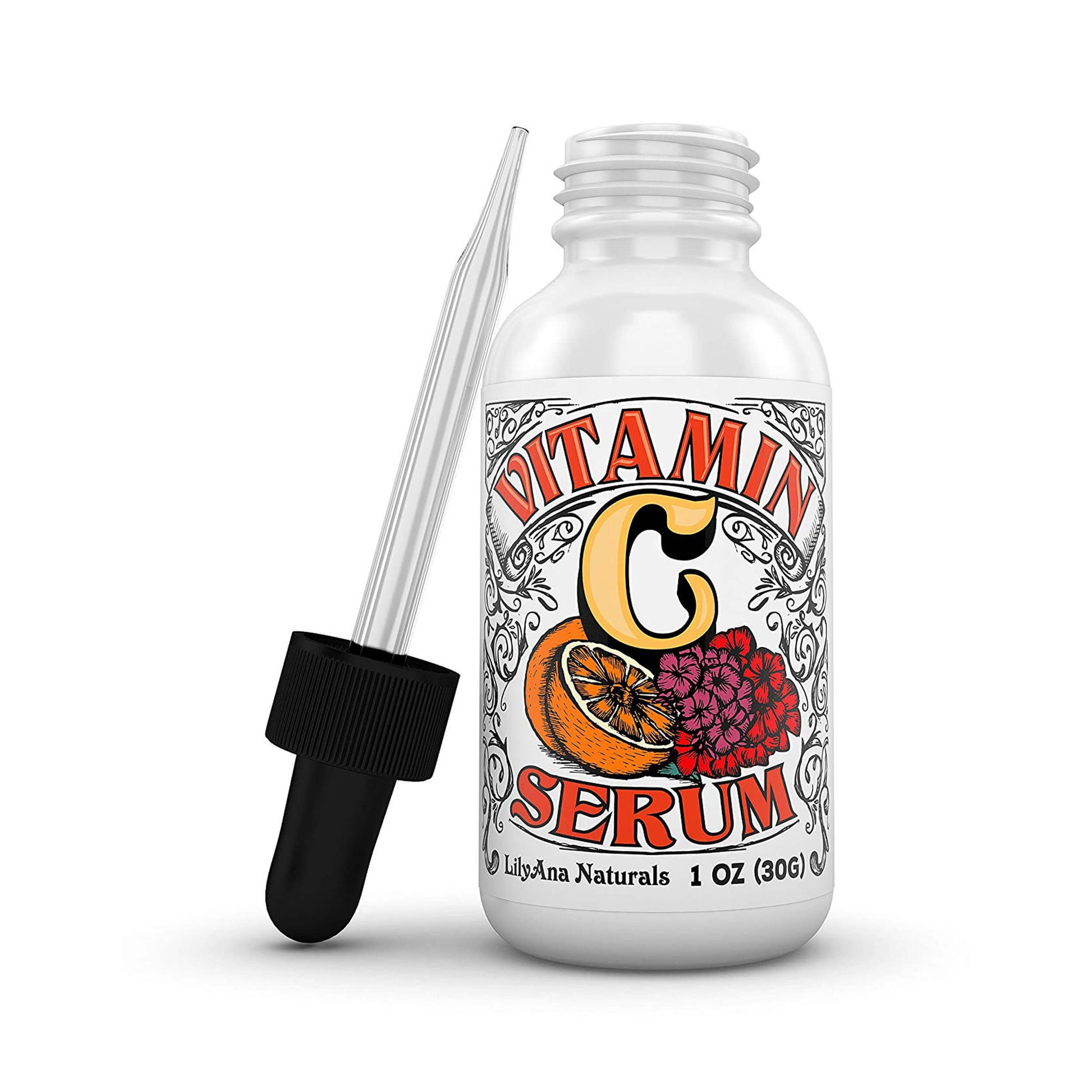 LilyAna Naturals Vitamin C Serum 30g Open