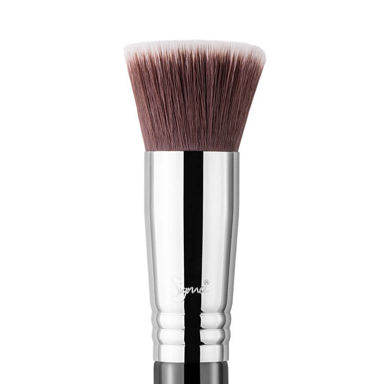 Sigma Beauty F80 Flat Kabuki Brush Chrome