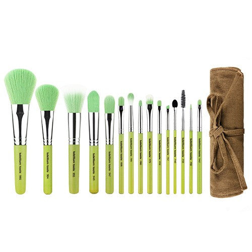 BDellium Tools - Green Bambu Complete 15pc with Roll-up Pouch