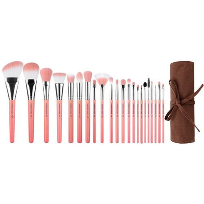 BDellium Tools Pink Bambu Deluxe 22pc with Roll-up Pouch