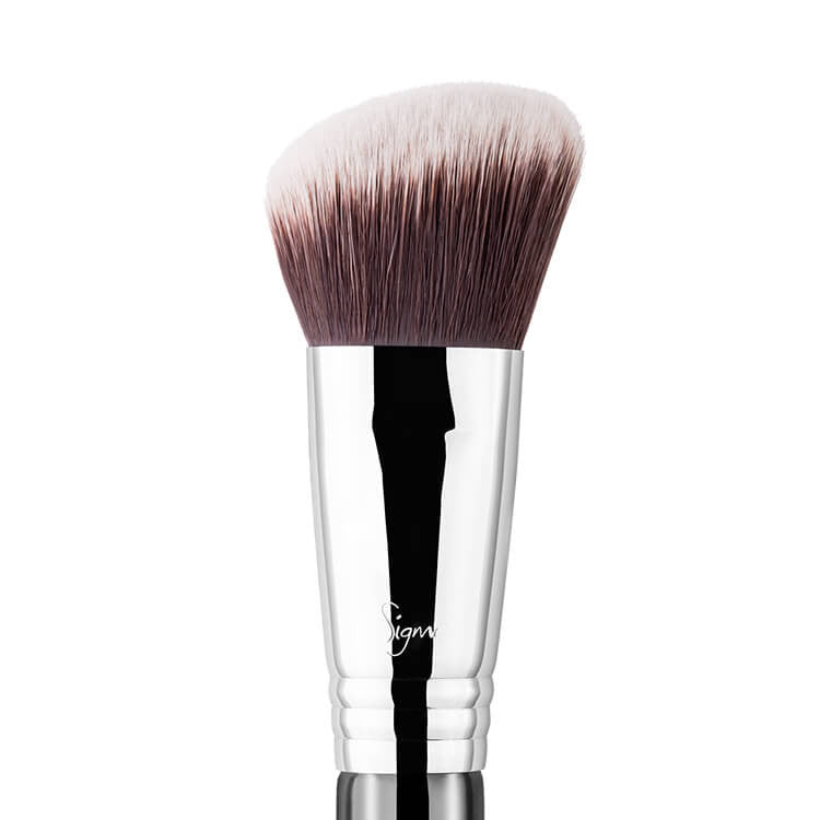 Sigma Beauty F84 Angled Kabuki Brush Chrome