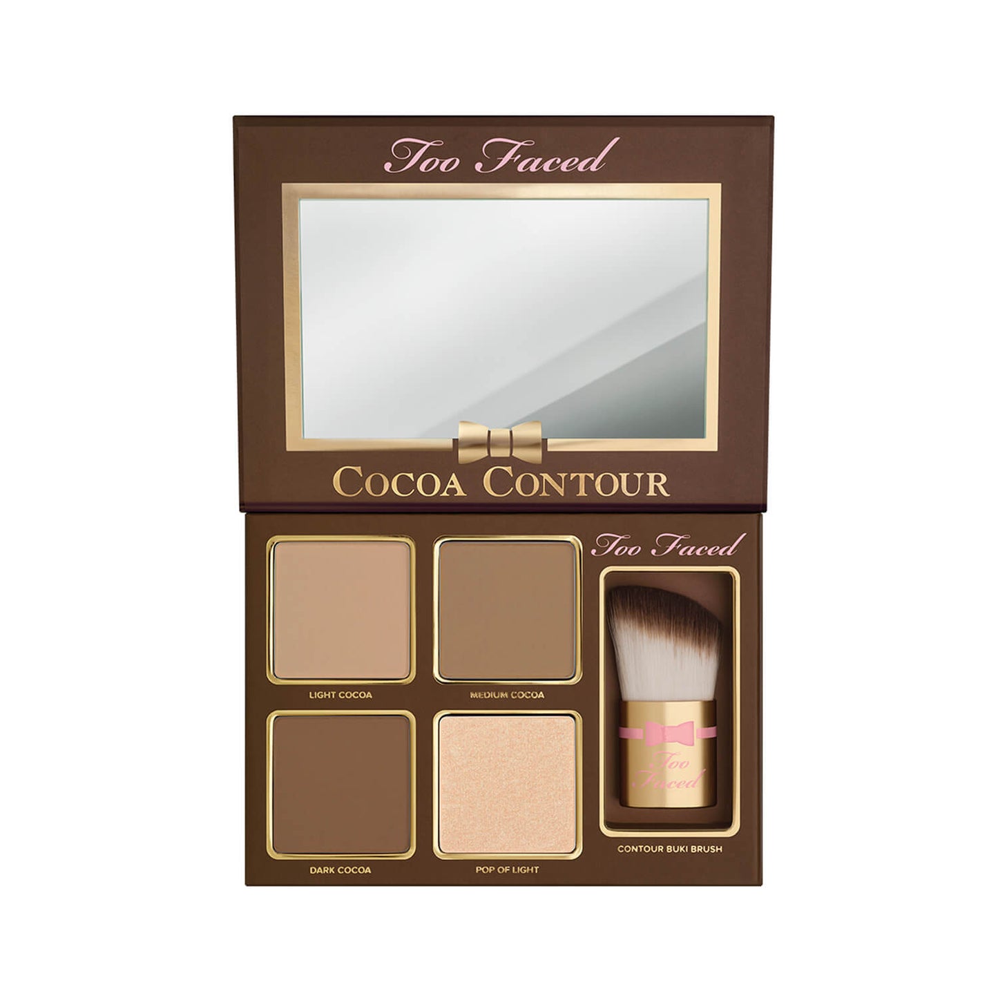 Too Faced Cocoa Contour Chiseled to Perfection Open Half