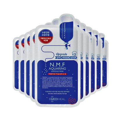 Mediheal N.M.F Aquaring Ampolue Mask EX 10 Sheets