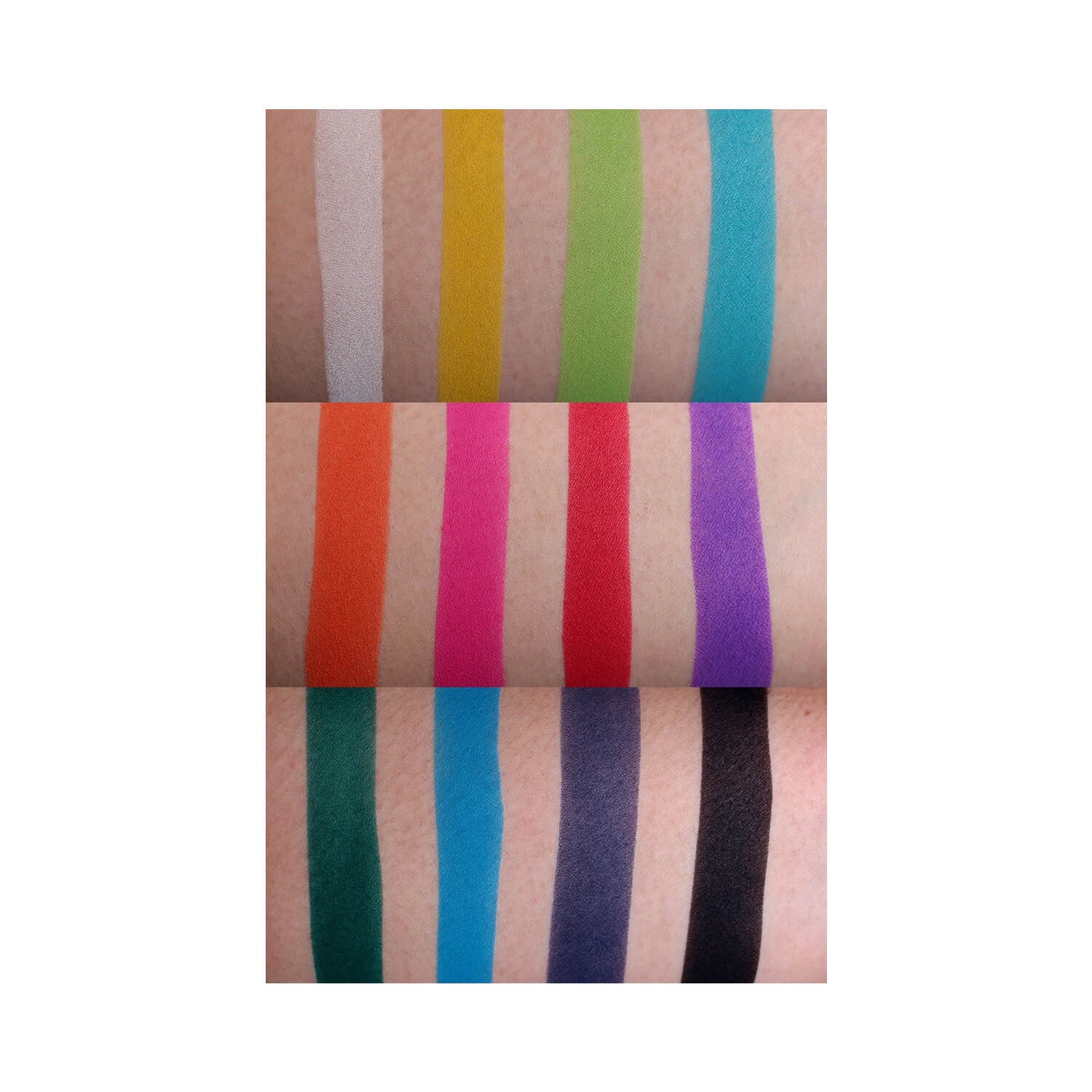 Morphe Cosmetics 12P Picasso Palette Pick Me Up Collection Swatches