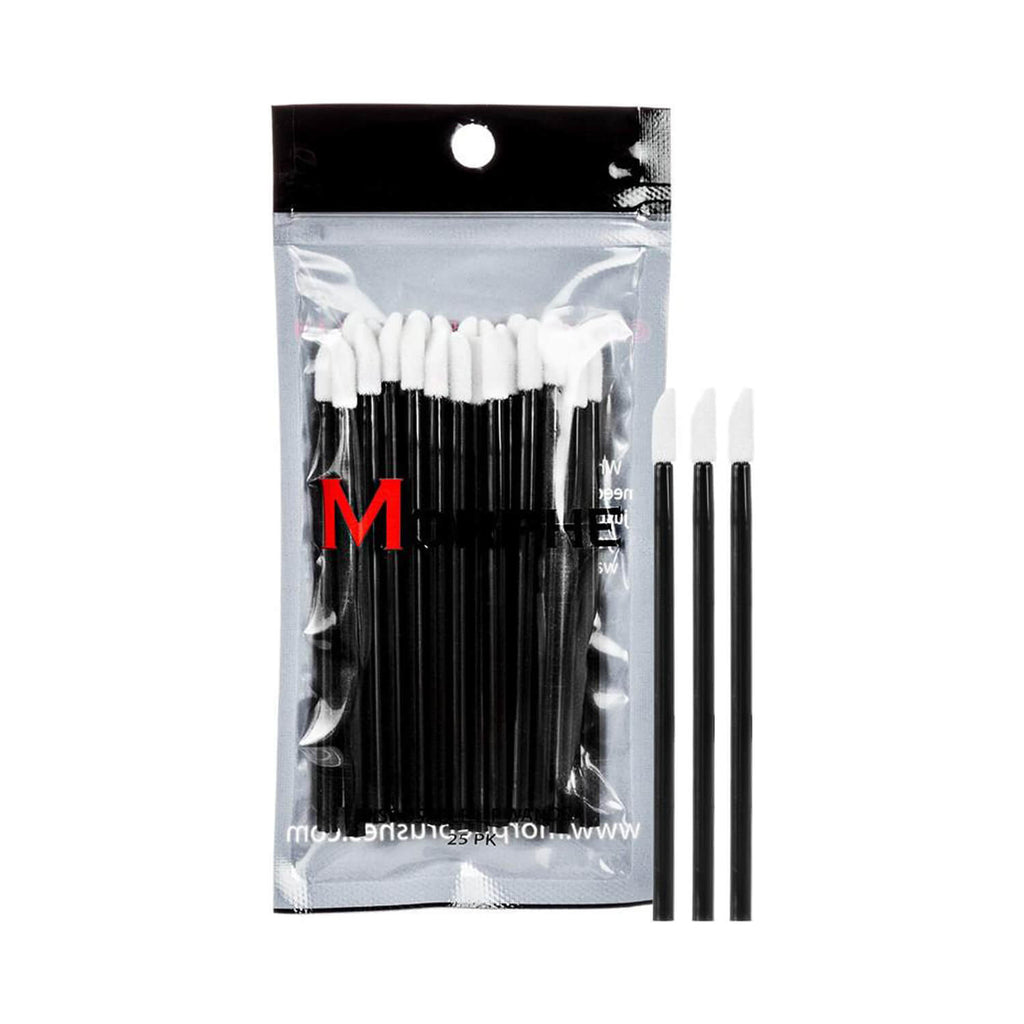 Morphe Cosmetics DS10 Disposable Lip Brushes 25 Pk In The Package