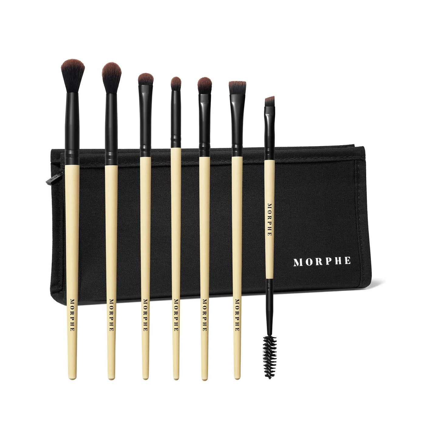 Morphe Cosmetics Earth To Babe 7 Piece Bamboo Eye Brush Set