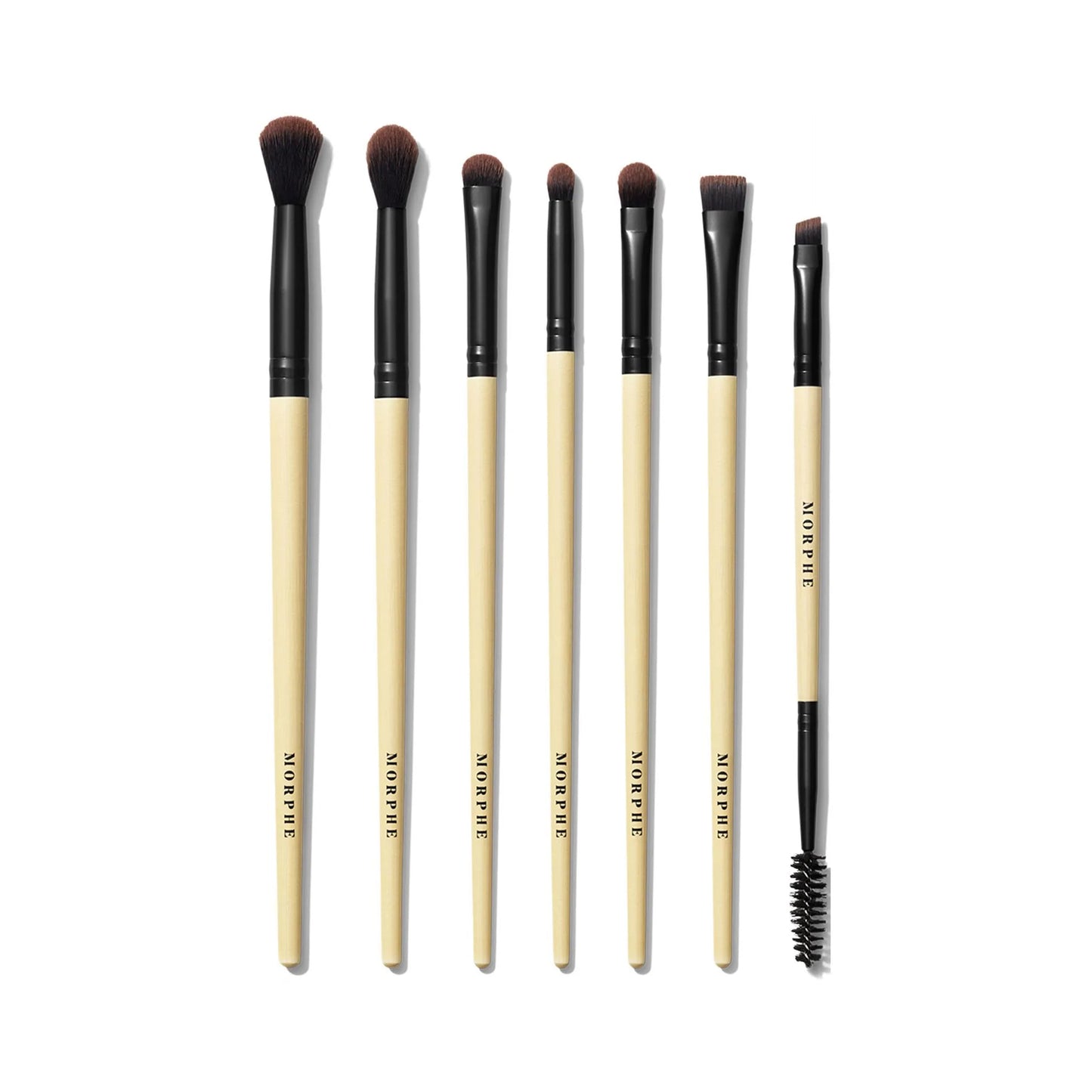 Morphe Cosmetics Earth To Babe 7 Piece Bamboo Eye Brush Set