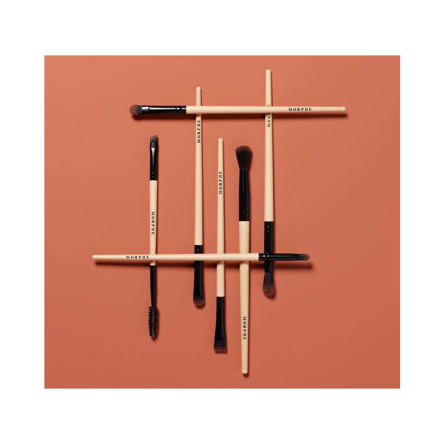 Morphe Cosmetics Earth To Babe 7 Piece Bamboo Eye Brush Set