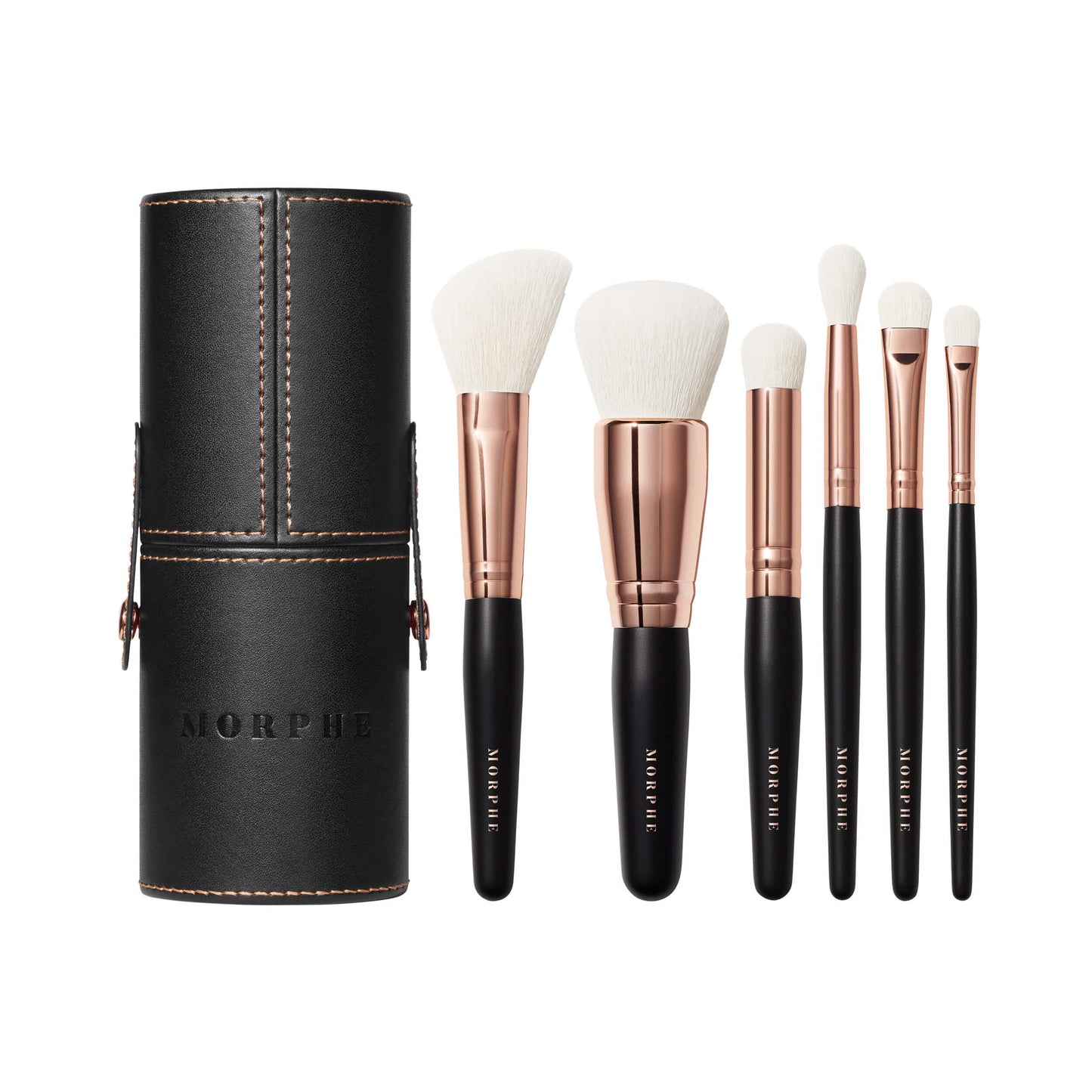 Morphe Cosmetics Rose Away 6-Piece Travel Brush Set