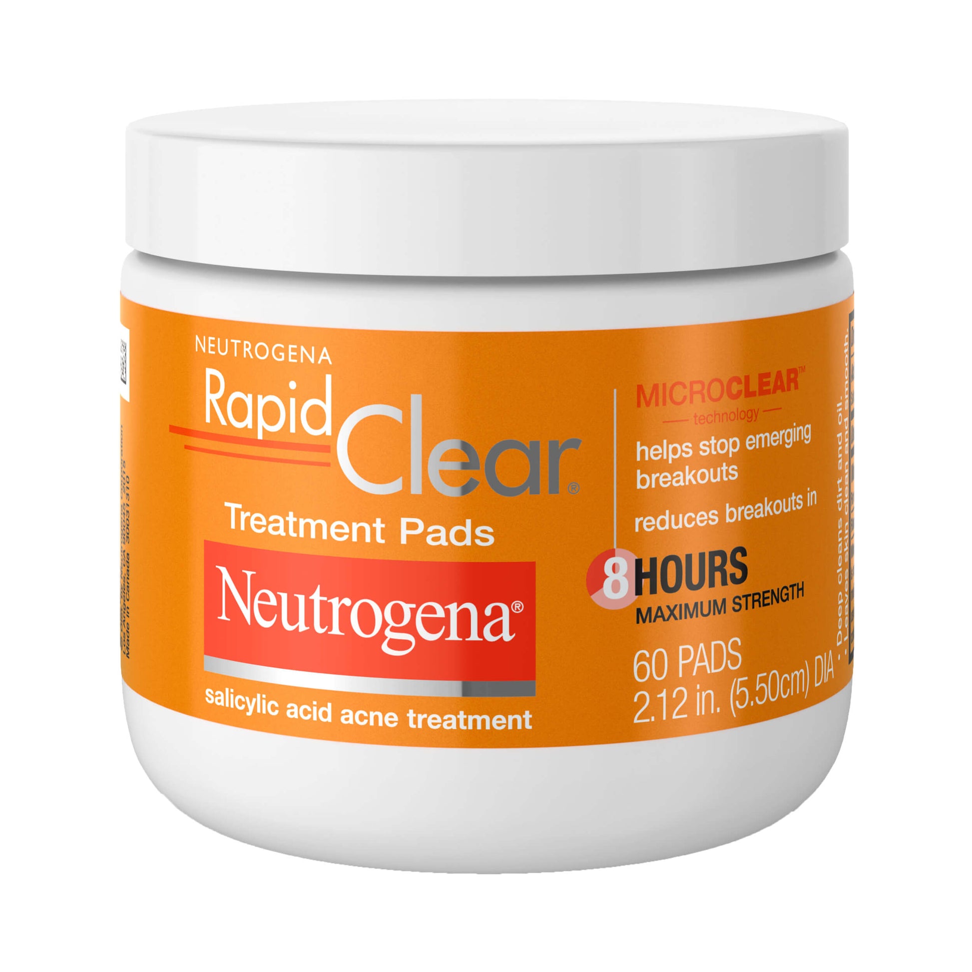 Neutrogena Rapid Clear Maximum Strength Acne Treatment Pads 60 Count