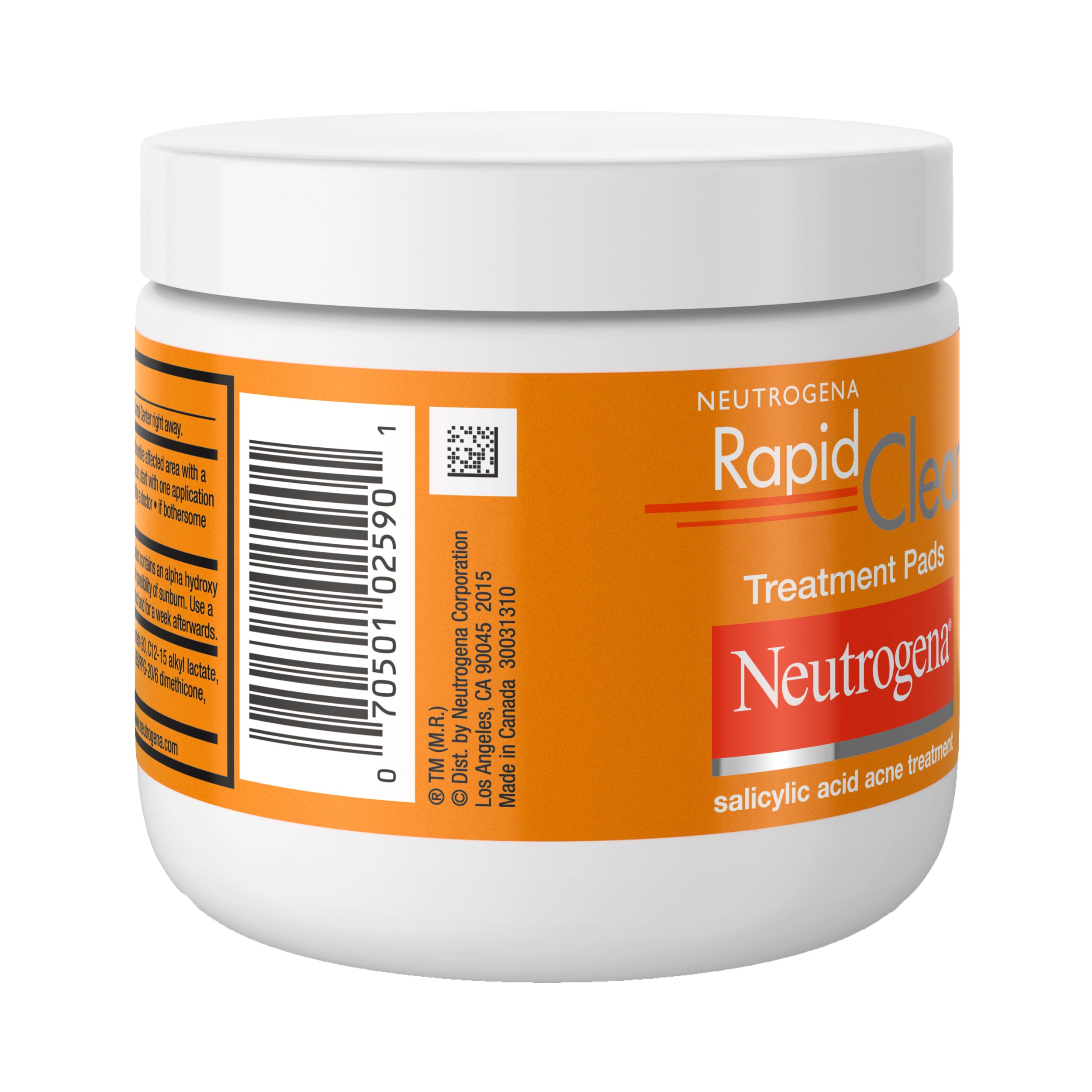 Neutrogena Rapid Clear Maximum Strength Acne Treatment Pads 60 Count