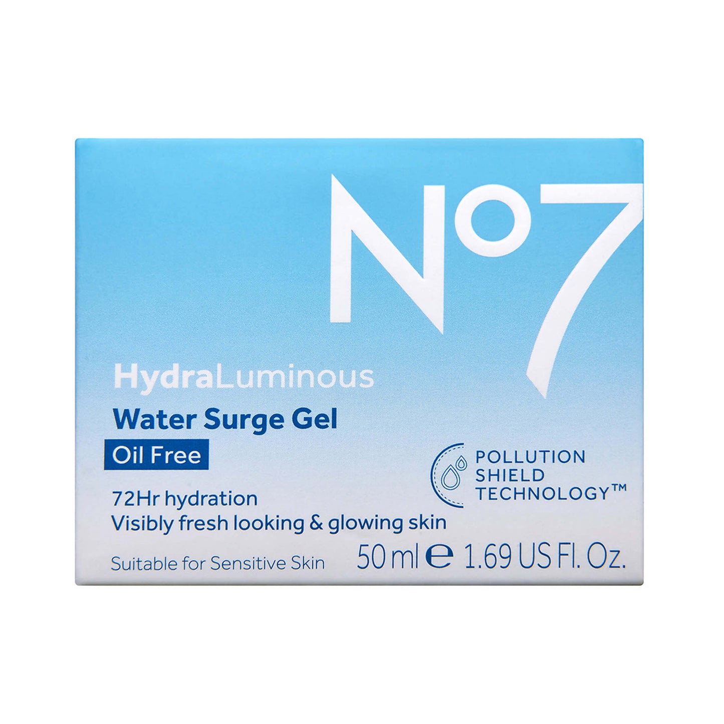 No7 HydraLuminous Water Surge Gel 50 mL
