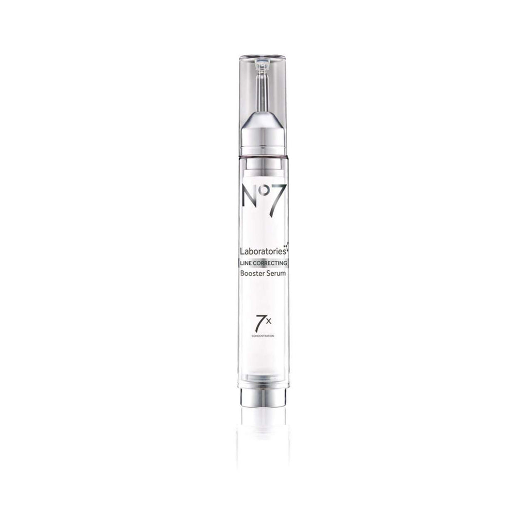 No7 Laboratories LINE CORRECTING Booster Serum 15ml Open