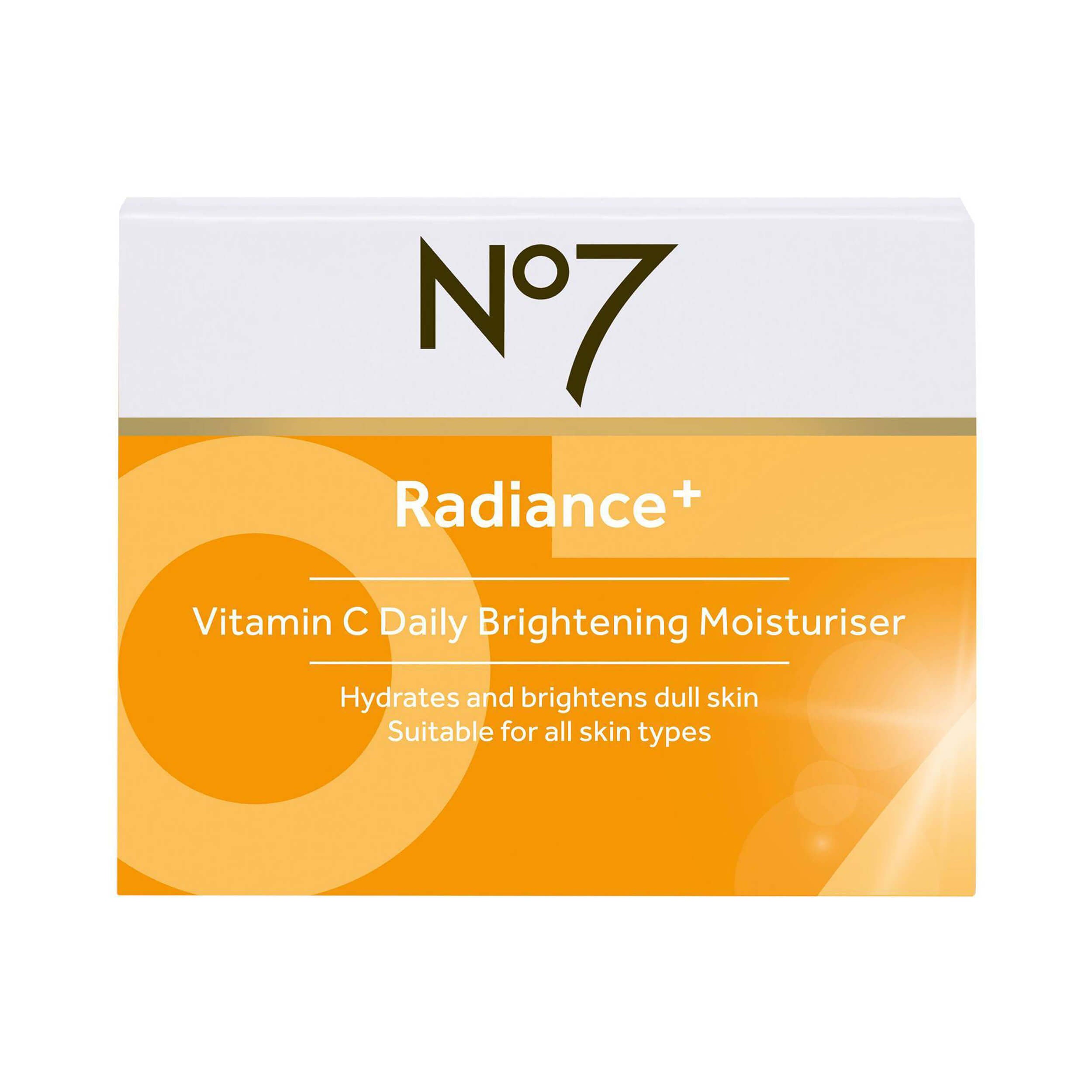 No7 Radiance+ Vitamin C Daily Moisturiser 50 mL