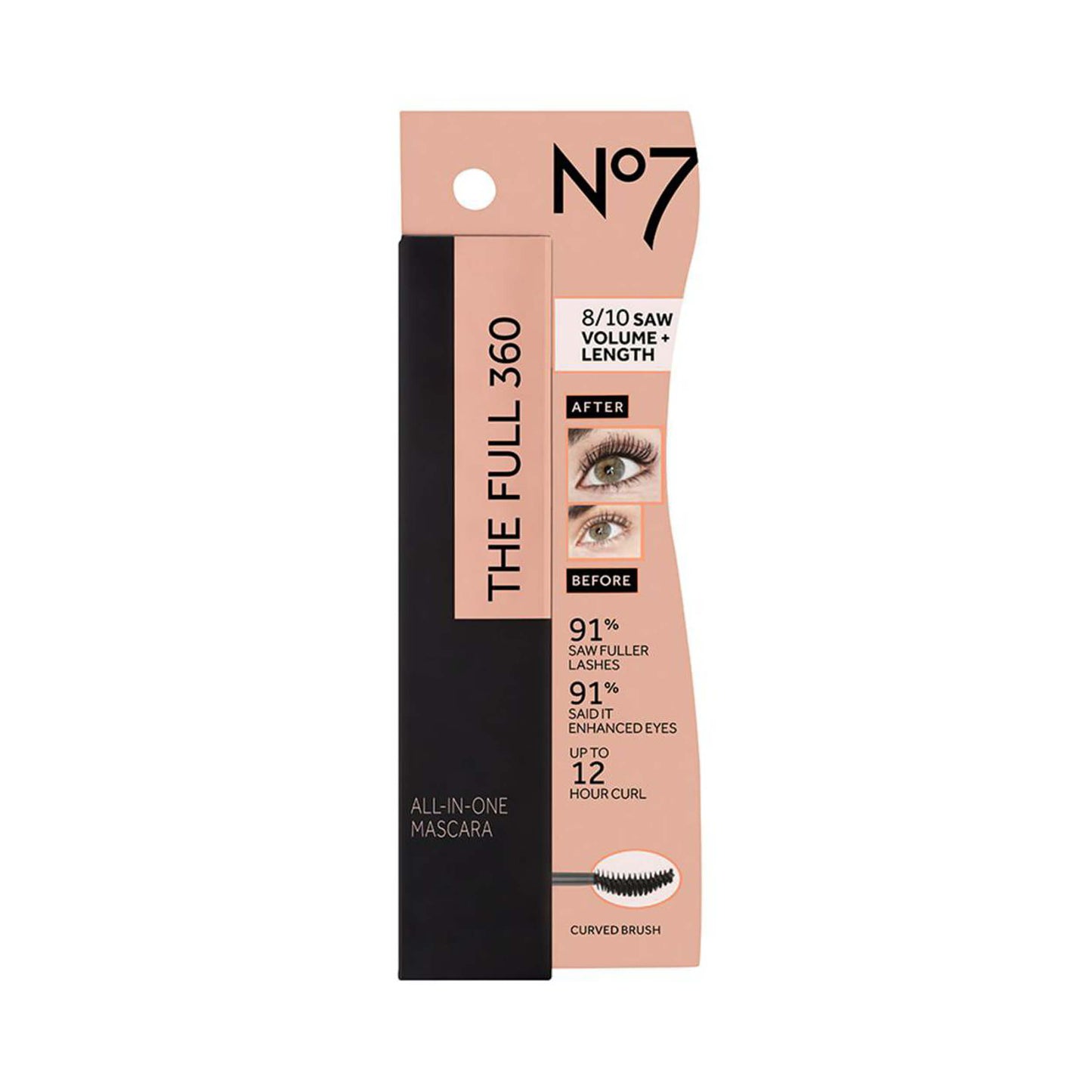 No7 The Full 360 All-In One Mascara Black