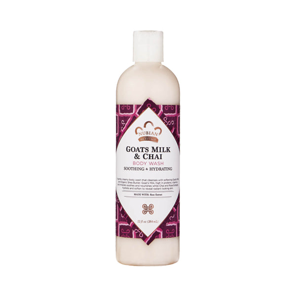 Nubian Heritage Goat's Milk & Chai Body Wash 384ml