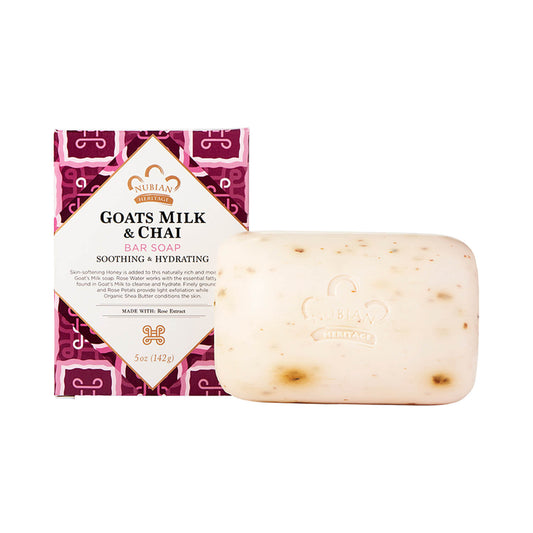 Nubian Heritage Goat’s Milk Chai Bar Soap