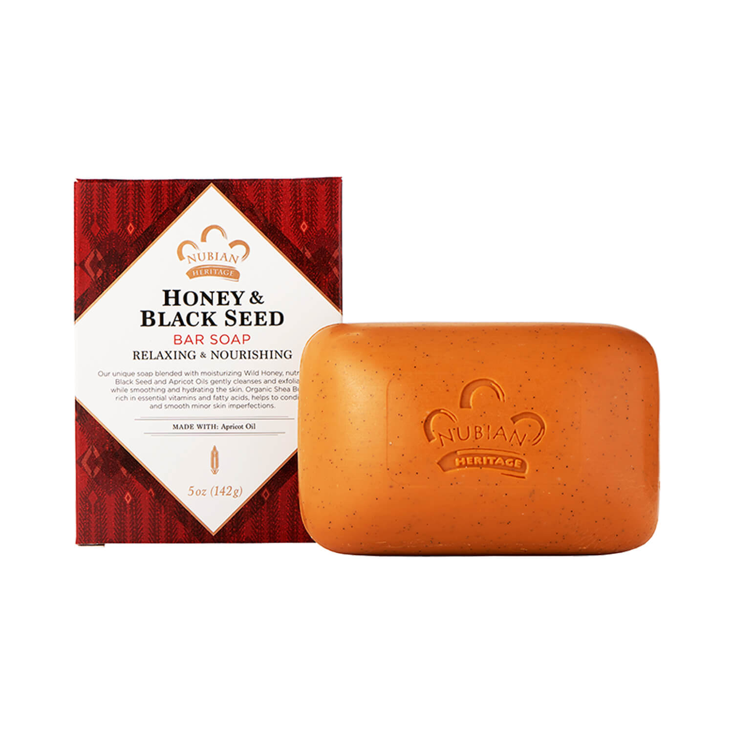 Nubian Heritage Honey & Black Seed Bar Soap