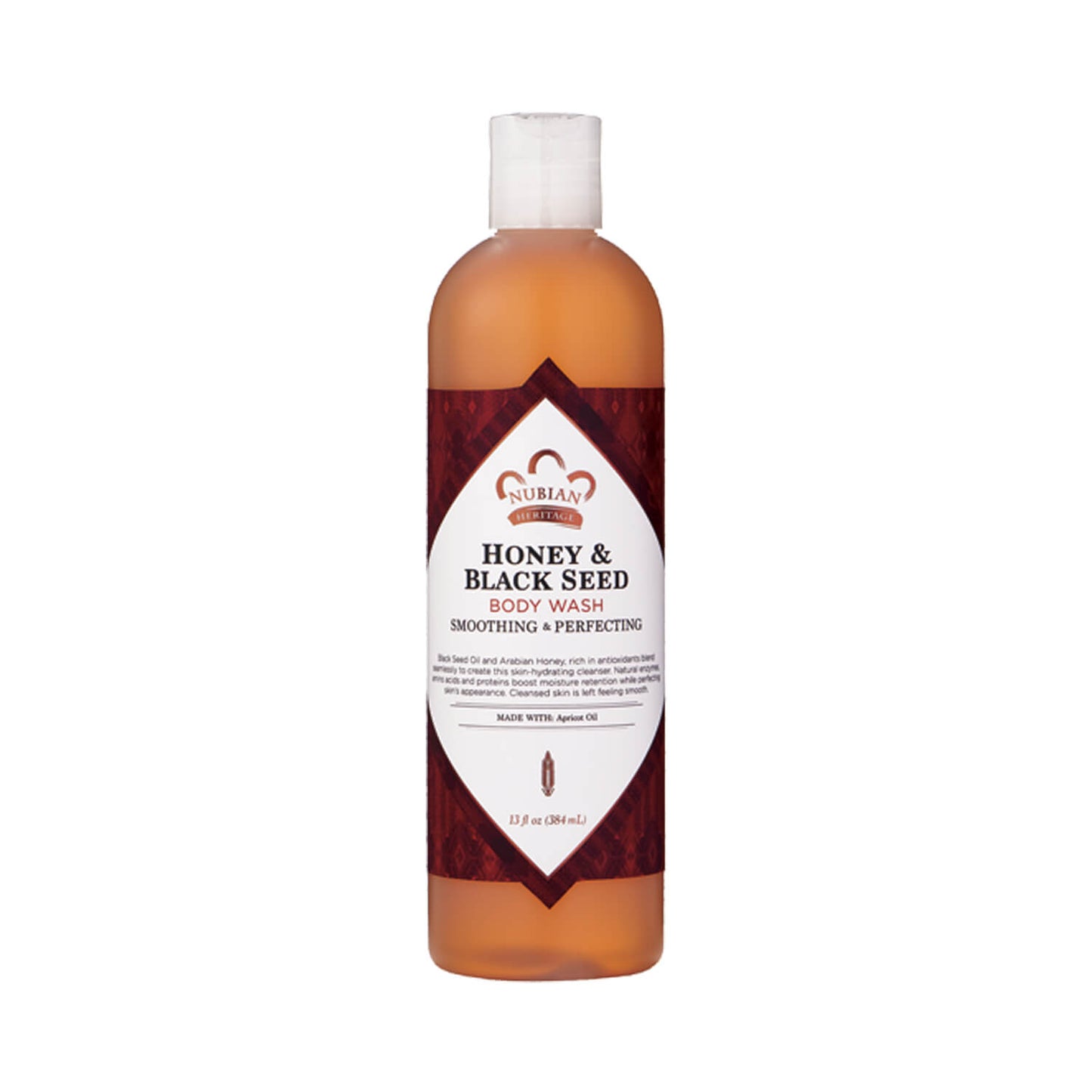 Nubian Heritage Honey & Black Seed Body Wash 384ml