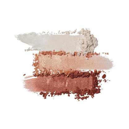 Physicians Formula Bronze Booster Highlight Contour Palette Matte Sculpting Palette Swatches 6810-0