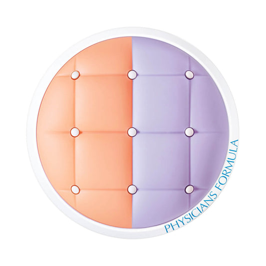 Physicians Formula Mineral Wear Talc-Free Cushion Corrector + Primer Duo SPF 20 Brightener Primer Peach Lavender