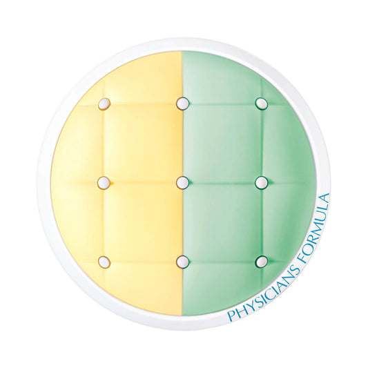 Physicians Formula Mineral Wear Talc-Free Cushion Corrector + Primer Duo SPF 20 Corrector Primer Yellow/Green