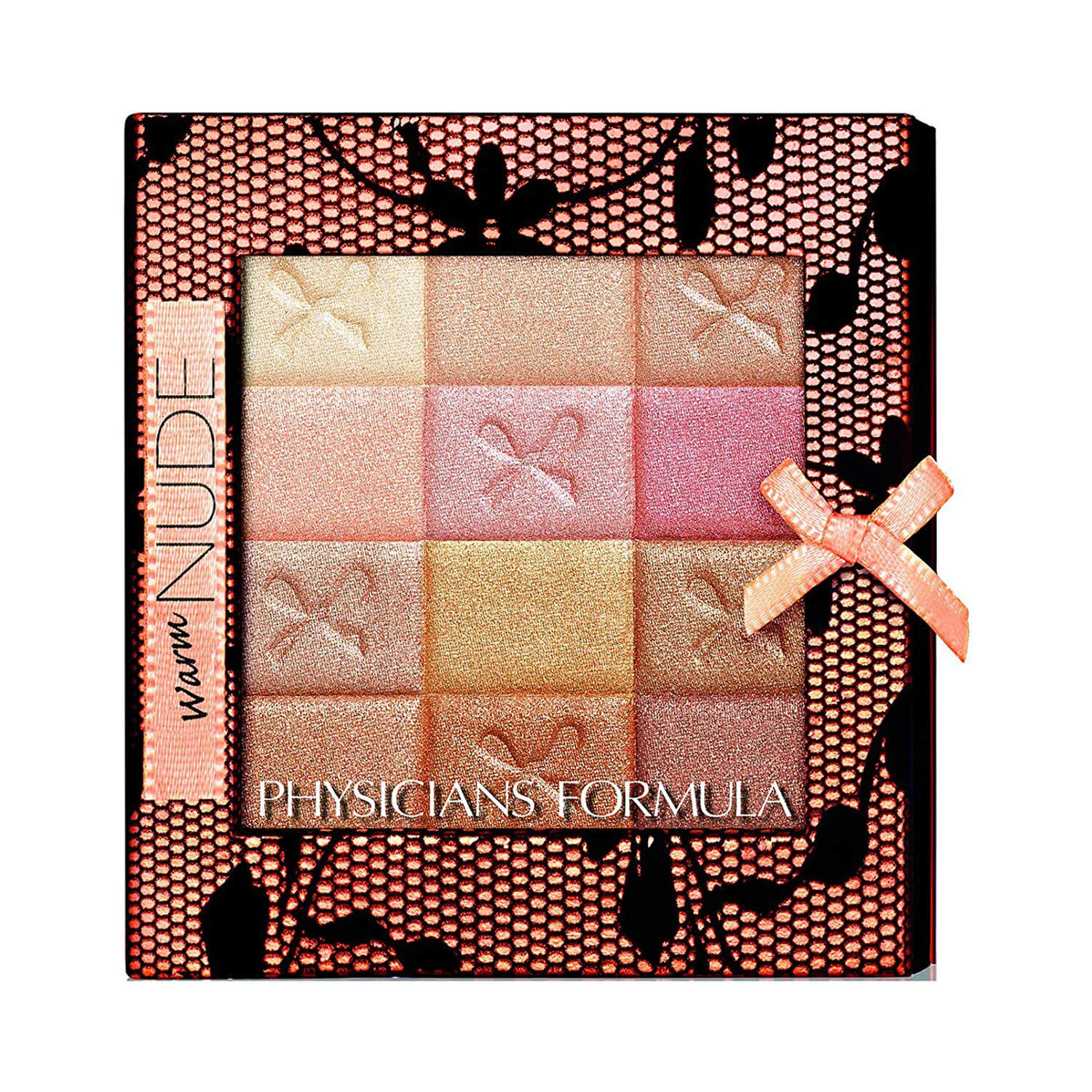 Physicians Formula Shimmer Strips All-in-1 Custom Nude Palette for Face & Eyes Warm Nude